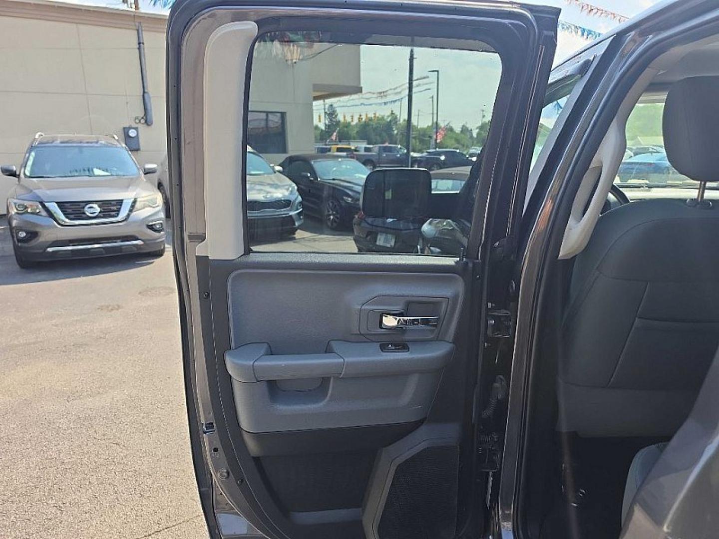 2017 GRAY /GRAY RAM 1500 SLT Quad Cab 4WD (1C6RR7GT7HS) with an 5.7L V8 OHV 16V engine, 8A transmission, located at 3304 Woodville Road, Northwood, OH, 43619, (419) 210-8019, 41.612694, -83.480743- Photo#27
