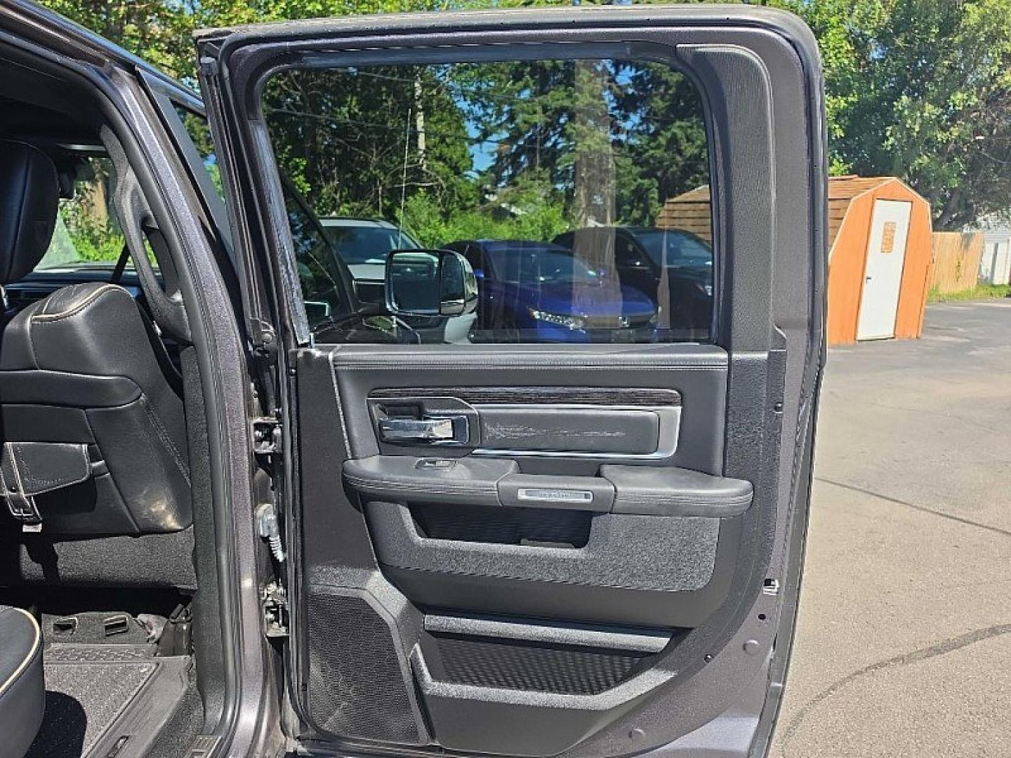 2016 GRAY /BLACK RAM 1500 Longhorn Crew Cab SWB 4WD (1C6RR7PT1GS) with an 5.7L V8 OHV 16V engine, 6A transmission, located at 3304 Woodville Road, Northwood, OH, 43619, (419) 210-8019, 41.612694, -83.480743 - Your #1 Destination for Auto Loans and mdash;No Matter Your Credit!At our dealership, we believe everyone deserves the opportunity to drive their dream car and mdash;whether you have good credit, bad credit, or no credit at all. With a wide selection of hundreds of cars, trucks, and SUVs, you'll fin- Photo#13