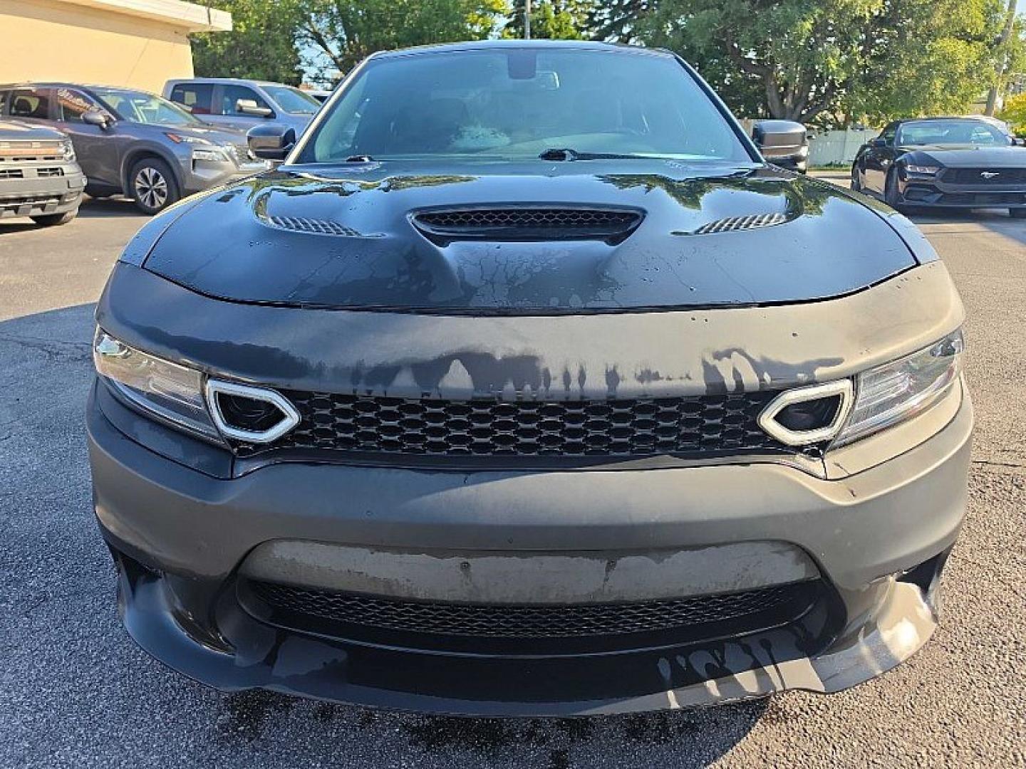 2021 GRAY /BLACK Dodge Charger R/T (2C3CDXCT9MH) with an 5.7L V8 OHV 16V engine, 8A transmission, located at 3304 Woodville Road, Northwood, OH, 43619, (419) 210-8019, 41.612694, -83.480743 - Your #1 Destination for Auto Loans and mdash;No Matter Your Credit!At our dealership, we believe everyone deserves the opportunity to drive their dream car and mdash;whether you have good credit, bad credit, or no credit at all. With a wide selection of hundreds of cars, trucks, and SUVs, you'll fin- Photo#7