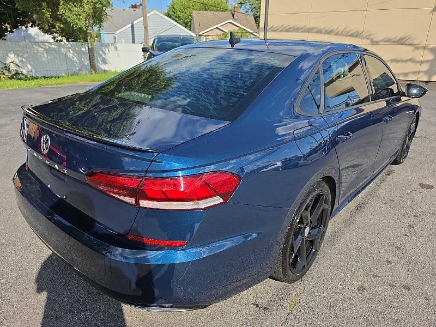 2022 BLUE /GRAY Volkswagen Passat R-Line (1VWMA7A3XNC) with an 2.0L L4 DOHC 16V engine, 6A transmission, located at 3304 Woodville Road, Northwood, OH, 43619, (419) 210-8019, 41.612694, -83.480743 - Your #1 Destination for Auto Loans and mdash;No Matter Your Credit!At our dealership, we believe everyone deserves the opportunity to drive their dream car and mdash;whether you have good credit, bad credit, or no credit at all. With a wide selection of hundreds of cars, trucks, and SUVs, you'll fin- Photo#4