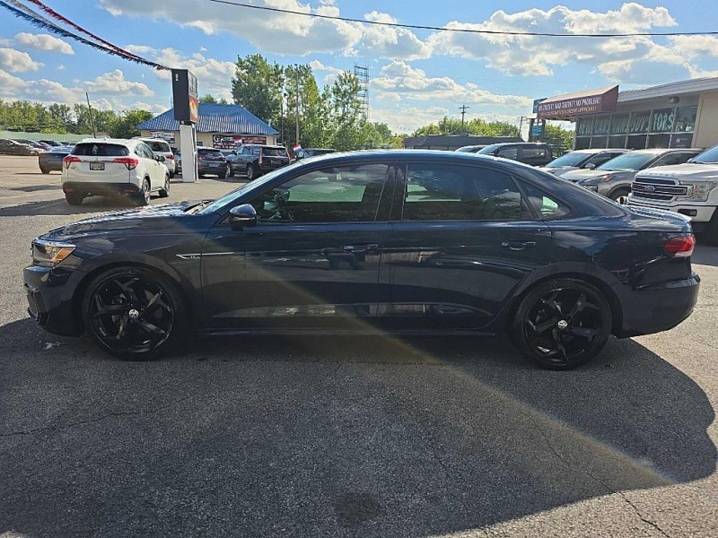 2022 BLUE /GRAY Volkswagen Passat R-Line (1VWMA7A3XNC) with an 2.0L L4 DOHC 16V engine, 6A transmission, located at 3304 Woodville Road, Northwood, OH, 43619, (419) 210-8019, 41.612694, -83.480743 - Your #1 Destination for Auto Loans and mdash;No Matter Your Credit!At our dealership, we believe everyone deserves the opportunity to drive their dream car and mdash;whether you have good credit, bad credit, or no credit at all. With a wide selection of hundreds of cars, trucks, and SUVs, you'll fin- Photo#1