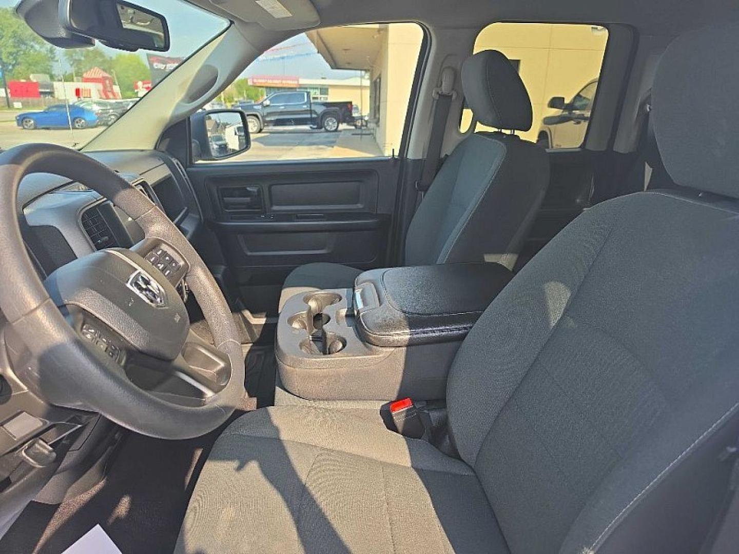 2022 WHITE /BLACK RAM 1500 Classic Tradesman Quad Cab 4WD (1C6RR7FGXNS) with an 3.6L V6 DOHC 24V FFV engine, 8A transmission, located at 3304 Woodville Road, Northwood, OH, 43619, (419) 210-8019, 41.612694, -83.480743 - Your #1 Destination for Auto Loans and mdash;No Matter Your Credit!At our dealership, we believe everyone deserves the opportunity to drive their dream car and mdash;whether you have good credit, bad credit, or no credit at all. With a wide selection of hundreds of cars, trucks, and SUVs, you'll fin- Photo#9