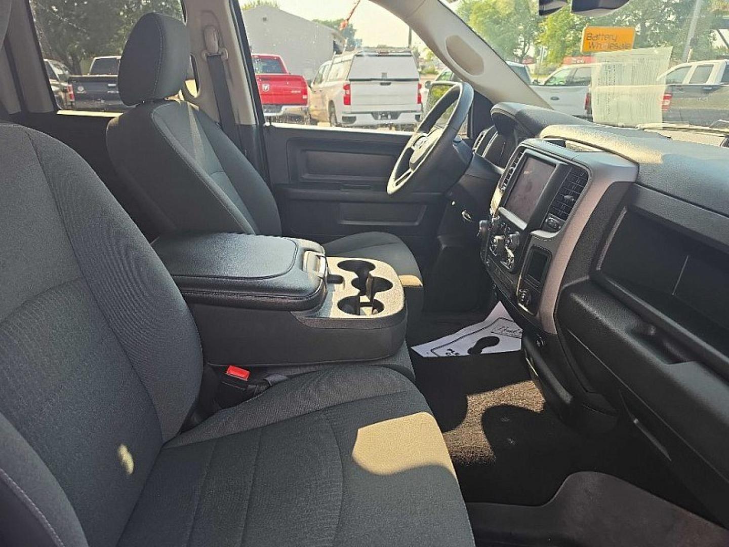 2022 WHITE /BLACK RAM 1500 Classic Tradesman Quad Cab 4WD (1C6RR7FGXNS) with an 3.6L V6 DOHC 24V FFV engine, 8A transmission, located at 3304 Woodville Road, Northwood, OH, 43619, (419) 210-8019, 41.612694, -83.480743 - Your #1 Destination for Auto Loans and mdash;No Matter Your Credit!At our dealership, we believe everyone deserves the opportunity to drive their dream car and mdash;whether you have good credit, bad credit, or no credit at all. With a wide selection of hundreds of cars, trucks, and SUVs, you'll fin- Photo#15