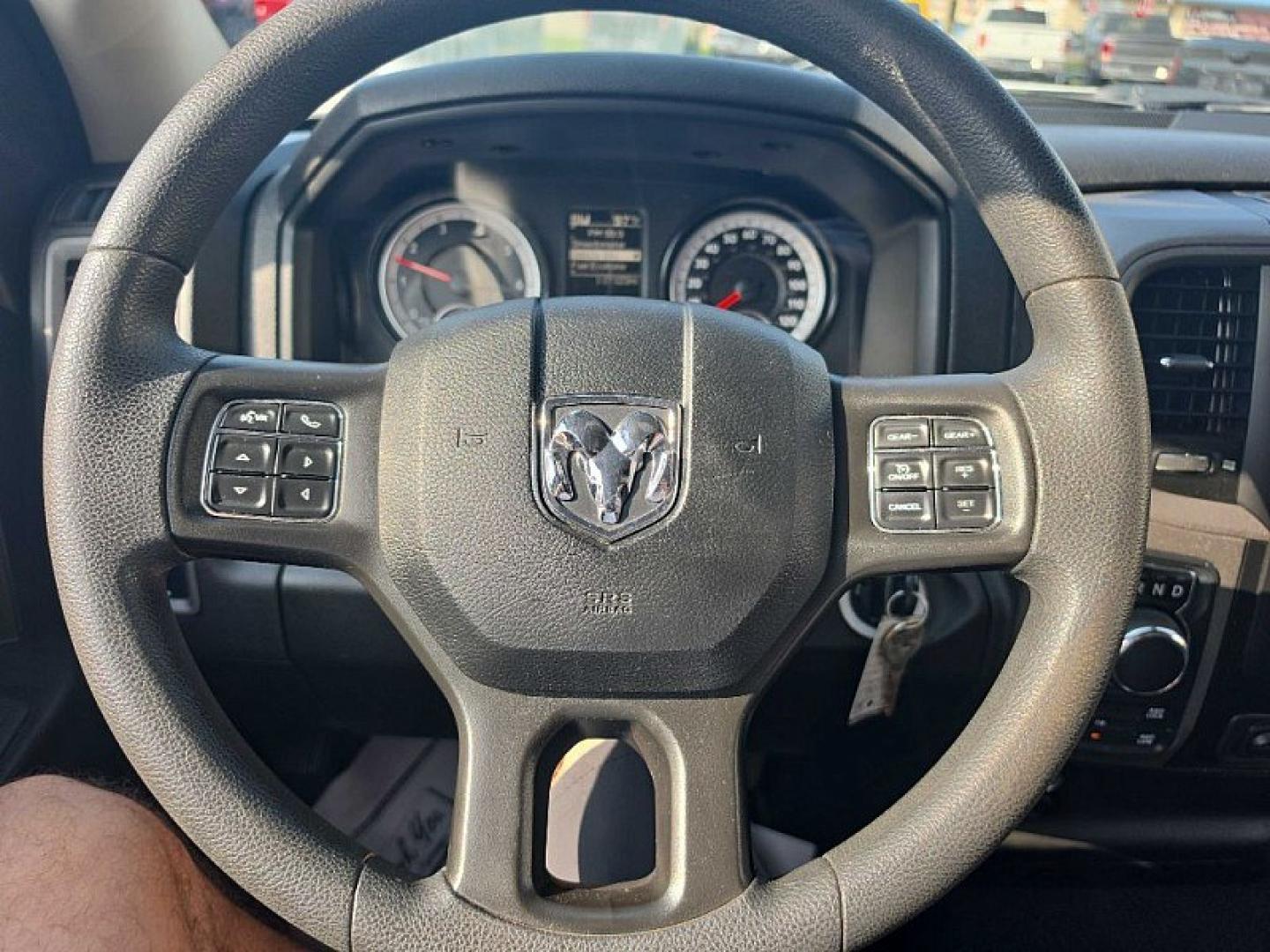 2022 WHITE /BLACK RAM 1500 Classic Tradesman Quad Cab 4WD (1C6RR7FGXNS) with an 3.6L V6 DOHC 24V FFV engine, 8A transmission, located at 3304 Woodville Road, Northwood, OH, 43619, (419) 210-8019, 41.612694, -83.480743 - Your #1 Destination for Auto Loans and mdash;No Matter Your Credit!At our dealership, we believe everyone deserves the opportunity to drive their dream car and mdash;whether you have good credit, bad credit, or no credit at all. With a wide selection of hundreds of cars, trucks, and SUVs, you'll fin- Photo#18