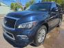 2017 BLUE /TAN Infiniti QX80 Limited 4WD (JN8AZ2NC8H9) with an 5.6L V8 DOHC 32V engine, 7A transmission, located at 3304 Woodville Road, Northwood, OH, 43619, (419) 210-8019, 41.612694, -83.480743 - Your #1 Destination for Auto Loans and mdash;No Matter Your Credit!At our dealership, we believe everyone deserves the opportunity to drive their dream car and mdash;whether you have good credit, bad credit, or no credit at all. With a wide selection of hundreds of cars, trucks, and SUVs, you'll fin- Photo#0