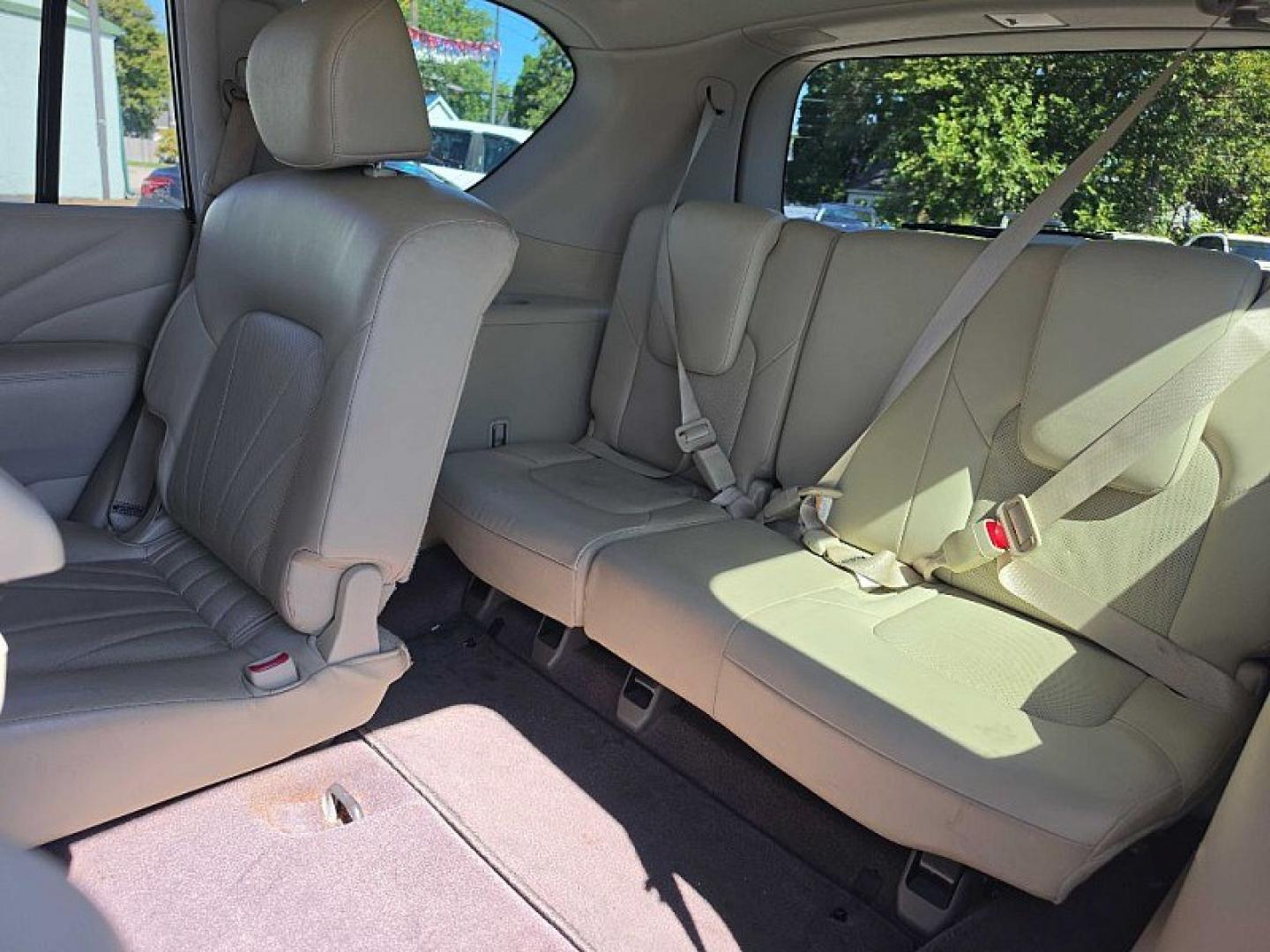 2017 BLUE /TAN Infiniti QX80 Limited 4WD (JN8AZ2NC8H9) with an 5.6L V8 DOHC 32V engine, 7A transmission, located at 3304 Woodville Road, Northwood, OH, 43619, (419) 210-8019, 41.612694, -83.480743 - Your #1 Destination for Auto Loans and mdash;No Matter Your Credit!At our dealership, we believe everyone deserves the opportunity to drive their dream car and mdash;whether you have good credit, bad credit, or no credit at all. With a wide selection of hundreds of cars, trucks, and SUVs, you'll fin- Photo#16