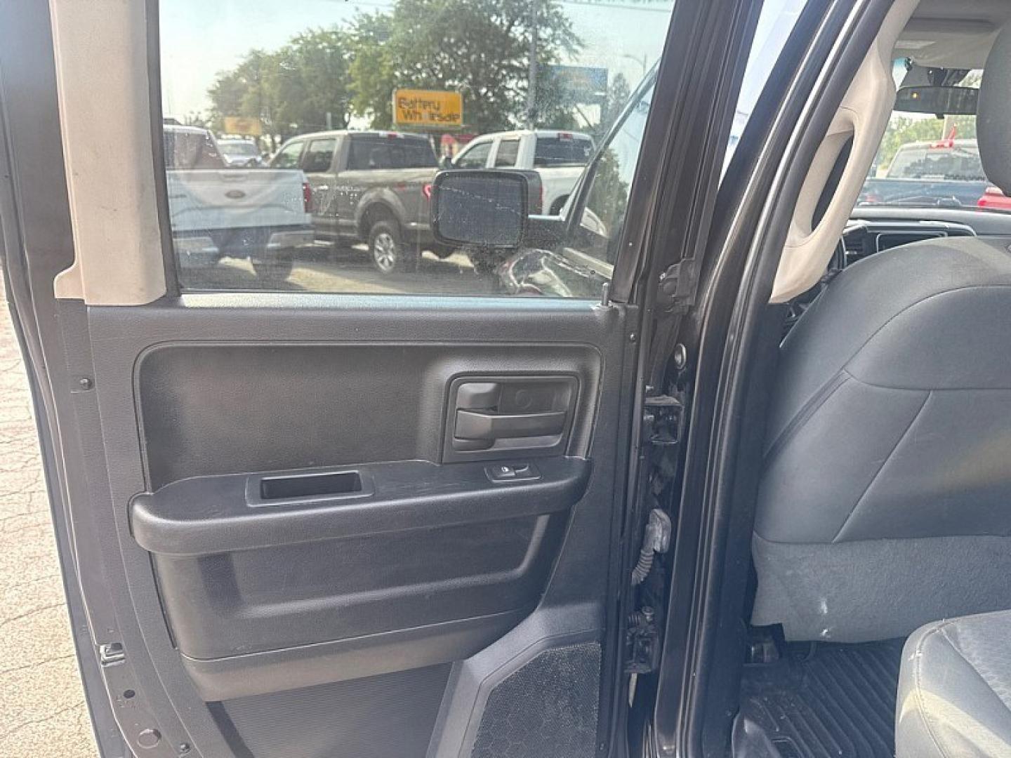 2017 BLACK /BLACK RAM 1500 Tradesman Quad Cab 4WD (1C6RR7FTXHS) with an 5.7L V8 OHV 16V engine, 8A transmission, located at 3304 Woodville Road, Northwood, OH, 43619, (419) 210-8019, 41.612694, -83.480743 - Your #1 Destination for Auto Loans and mdash;No Matter Your Credit!At our dealership, we believe everyone deserves the opportunity to drive their dream car and mdash;whether you have good credit, bad credit, or no credit at all. With a wide selection of hundreds of cars, trucks, and SUVs, you'll fin- Photo#9