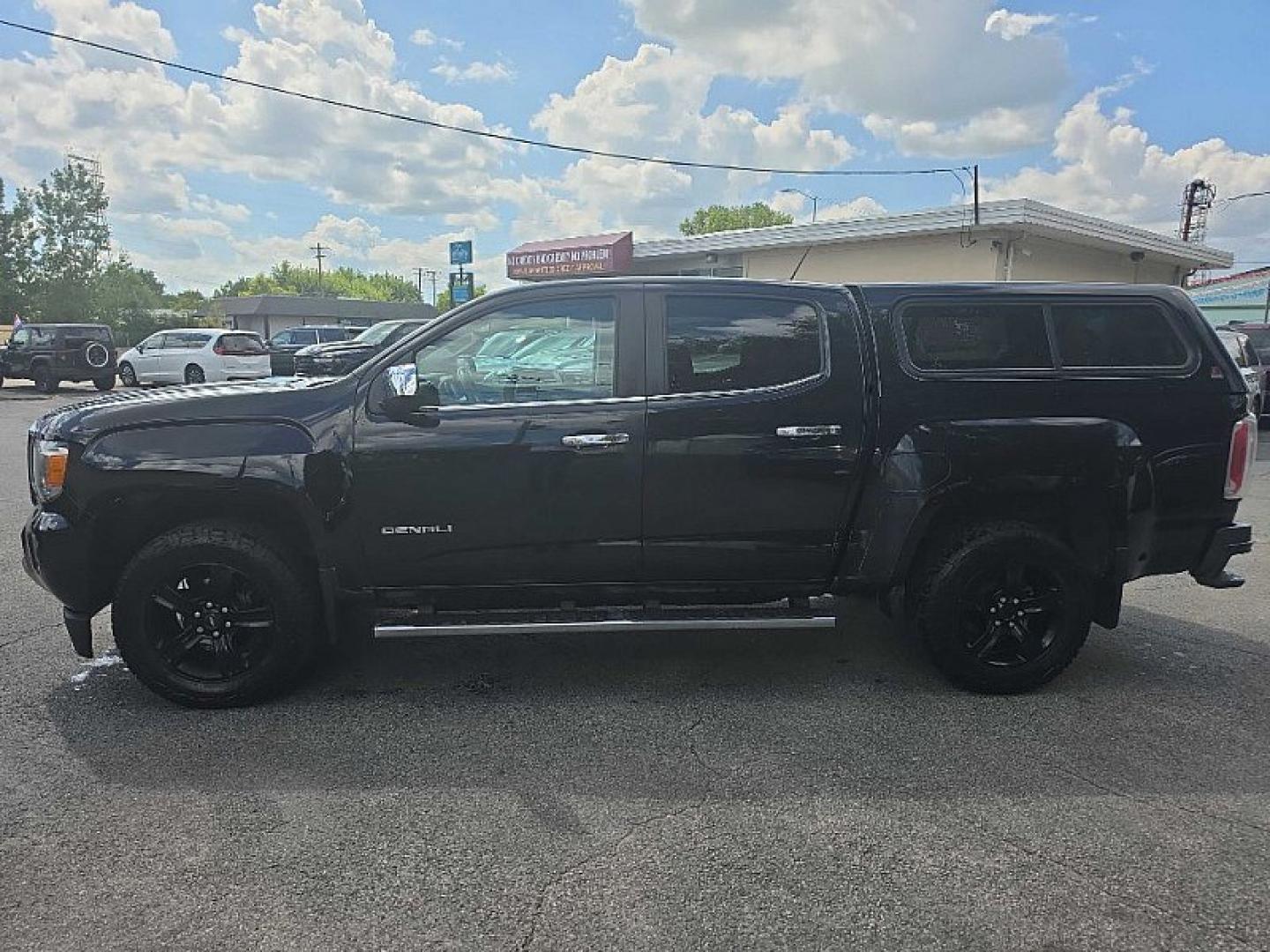 2018 BLACK /BLACK GMC Canyon Denali Crew Cab 4WD Long Box (1GTG6EEN7J1) with an 3.6L V6 DOHC 24V engine, 6A transmission, located at 3304 Woodville Road, Northwood, OH, 43619, (419) 210-8019, 41.612694, -83.480743 - Your #1 Destination for Auto Loans and mdash;No Matter Your Credit!At our dealership, we believe everyone deserves the opportunity to drive their dream car and mdash;whether you have good credit, bad credit, or no credit at all. With a wide selection of hundreds of cars, trucks, and SUVs, you'll fin- Photo#1