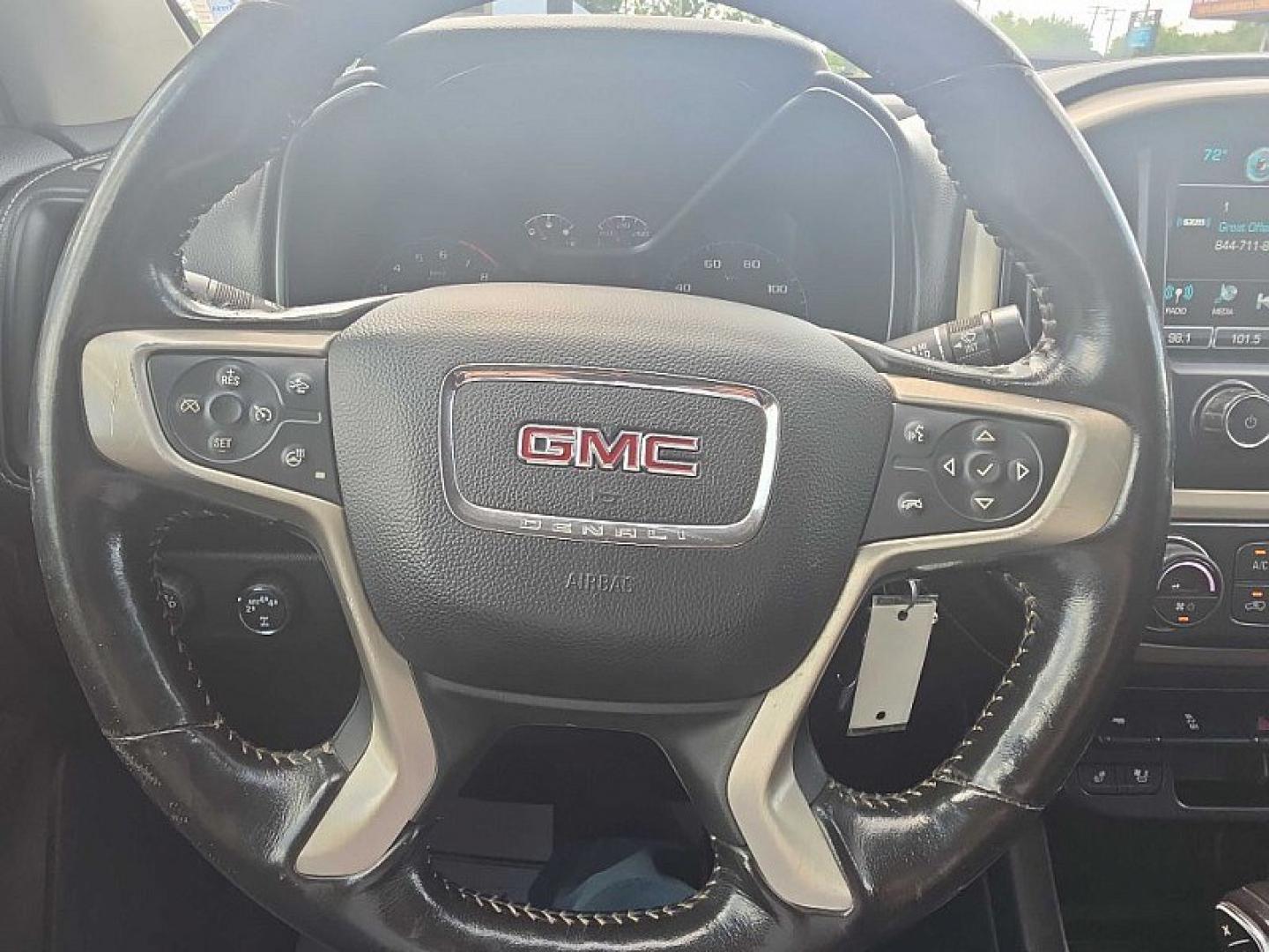 2018 BLACK /BLACK GMC Canyon Denali Crew Cab 4WD Long Box (1GTG6EEN7J1) with an 3.6L V6 DOHC 24V engine, 6A transmission, located at 3304 Woodville Road, Northwood, OH, 43619, (419) 210-8019, 41.612694, -83.480743 - Your #1 Destination for Auto Loans and mdash;No Matter Your Credit!At our dealership, we believe everyone deserves the opportunity to drive their dream car and mdash;whether you have good credit, bad credit, or no credit at all. With a wide selection of hundreds of cars, trucks, and SUVs, you'll fin- Photo#19
