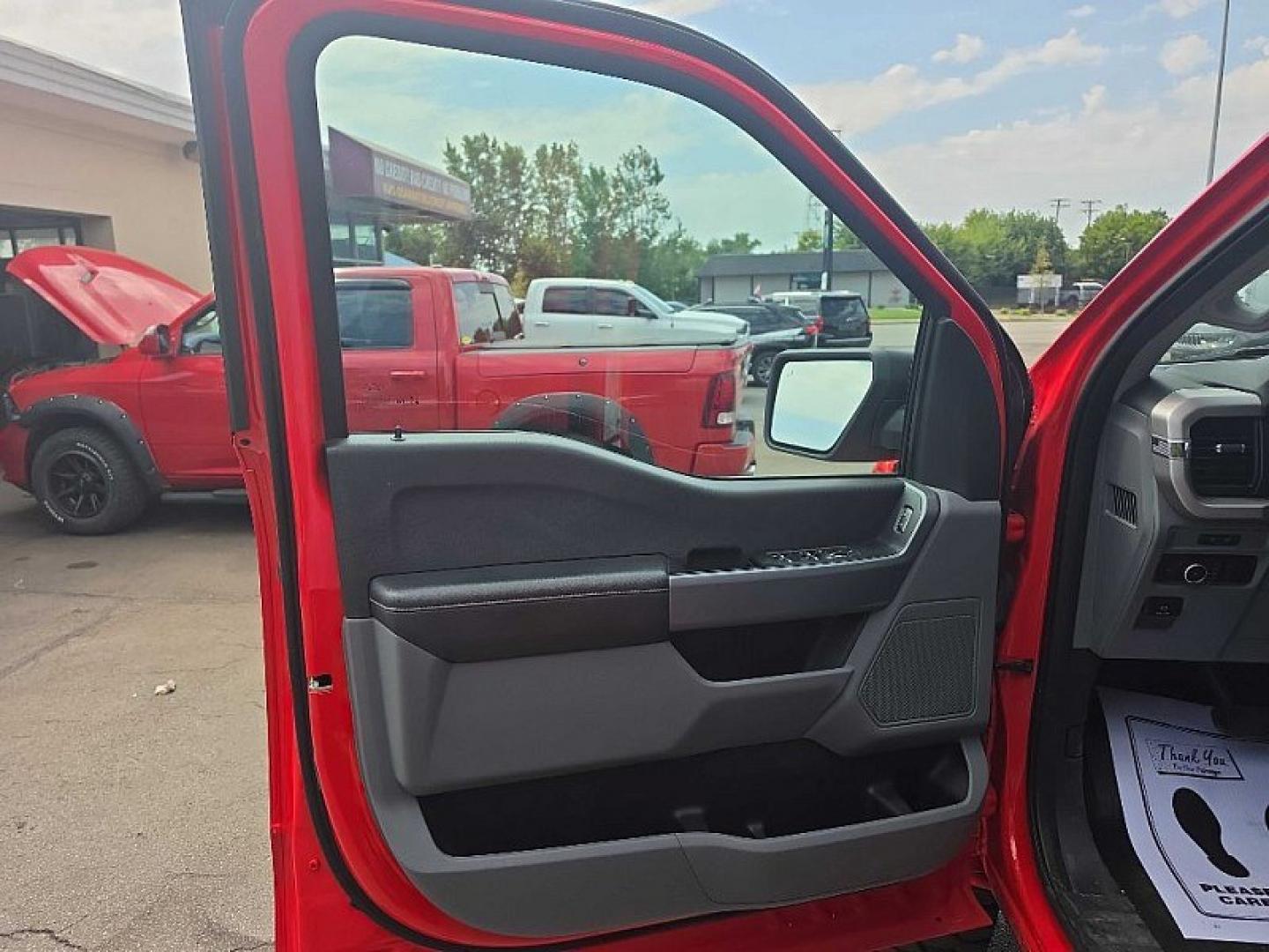 2023 RED /GRAY Ford F-150 King-Ranch SuperCrew 5.5-ft. 2WD (1FTEW1EB3PK) with an 3.3L V6 DOHC 24V engine, 6A transmission, located at 3304 Woodville Road, Northwood, OH, 43619, (419) 210-8019, 41.612694, -83.480743 - Your #1 Destination for Auto Loans and mdash;No Matter Your Credit!At our dealership, we believe everyone deserves the opportunity to drive their dream car and mdash;whether you have good credit, bad credit, or no credit at all. With a wide selection of hundreds of cars, trucks, and SUVs, you'll fin- Photo#8