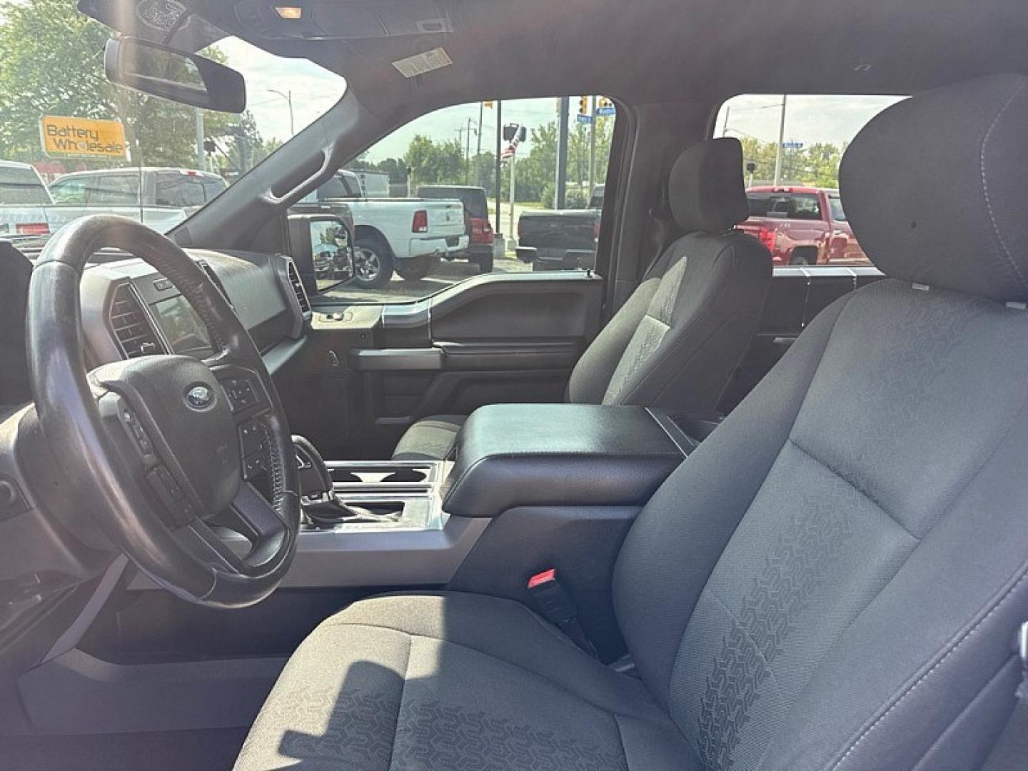 2018 GRAY /BLACK Ford F-150 King-Ranch SuperCrew 5.5-ft. 2WD (1FTEW1E57JF) with an 5.0L V8 OHV 32V engine, 6A transmission, located at 3304 Woodville Road, Northwood, OH, 43619, (419) 210-8019, 41.612694, -83.480743 - Your #1 Destination for Auto Loans and mdash;No Matter Your Credit!At our dealership, we believe everyone deserves the opportunity to drive their dream car and mdash;whether you have good credit, bad credit, or no credit at all. With a wide selection of hundreds of cars, trucks, and SUVs, you'll fin- Photo#8