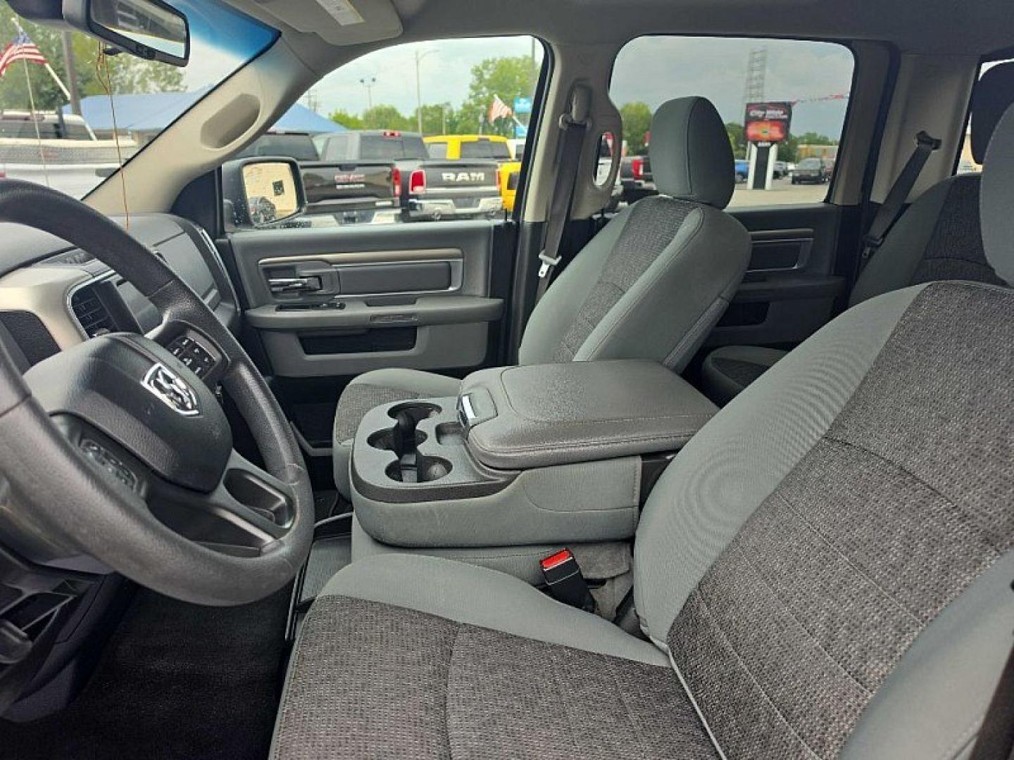2019 BLACK /BLACK RAM 1500 SLT Crew Cab SWB 4WD (1C6RR7LT9KS) with an 5.7L V8 OHV 16V engine, 8A transmission, located at 3304 Woodville Road, Northwood, OH, 43619, (419) 210-8019, 41.612694, -83.480743 - Your #1 Destination for Auto Loans and mdash;No Matter Your Credit!At our dealership, we believe everyone deserves the opportunity to drive their dream car and mdash;whether you have good credit, bad credit, or no credit at all. With a wide selection of hundreds of cars, trucks, and SUVs, you'll fin- Photo#9