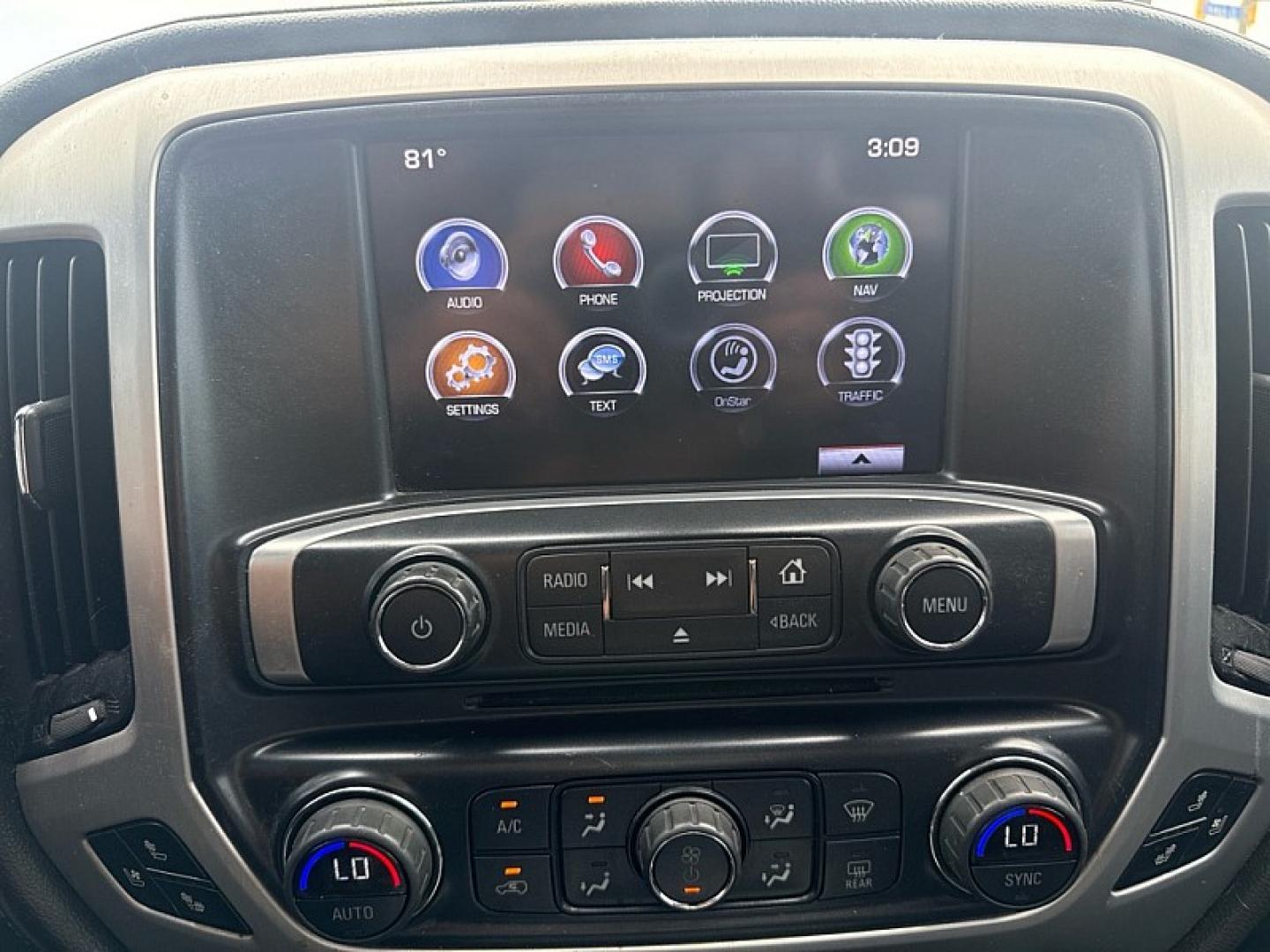 2016 GRAY /BLACK GMC Sierra 1500 SLT Double Cab 4WD (1GTV2NEC9GZ) with an 5.3L V8 OHV 16V engine, 6A transmission, located at 3304 Woodville Road, Northwood, OH, 43619, (419) 210-8019, 41.612694, -83.480743- Photo#18