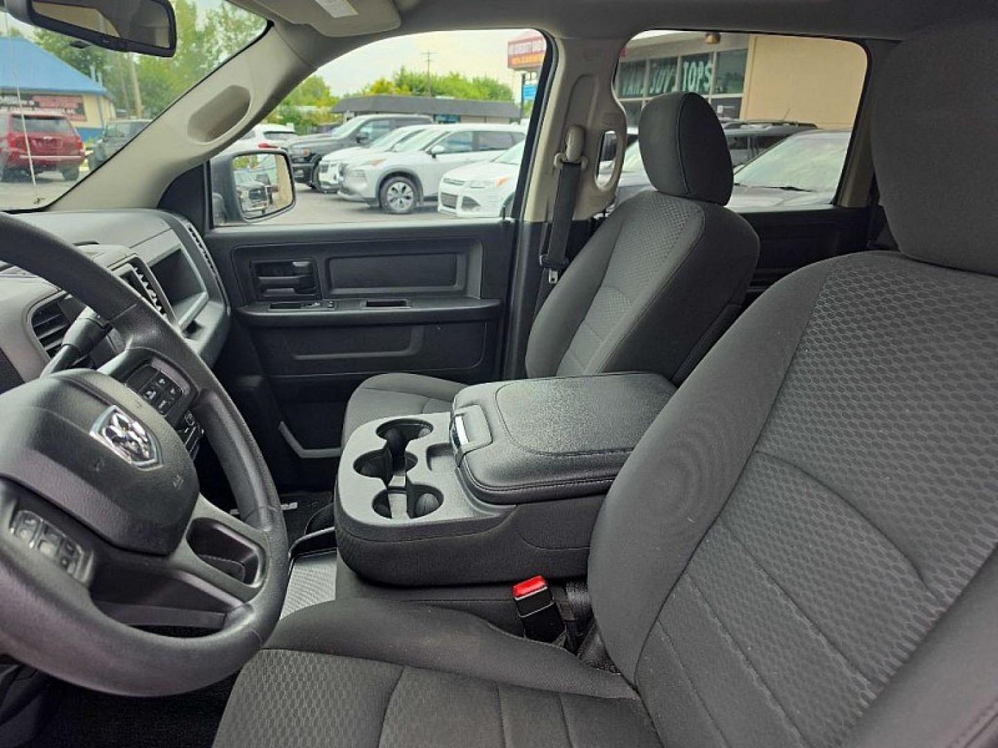 2019 BLACK /BLACK RAM 1500 Tradesman Crew Cab SWB 4WD (1C6RR7KT2KS) with an 5.7L V8 OHV 16V engine, 8A transmission, located at 3304 Woodville Road, Northwood, OH, 43619, (419) 210-8019, 41.612694, -83.480743 - Your #1 Destination for Auto Loans and mdash;No Matter Your Credit!At our dealership, we believe everyone deserves the opportunity to drive their dream car and mdash;whether you have good credit, bad credit, or no credit at all. With a wide selection of hundreds of cars, trucks, and SUVs, you'll fin- Photo#9