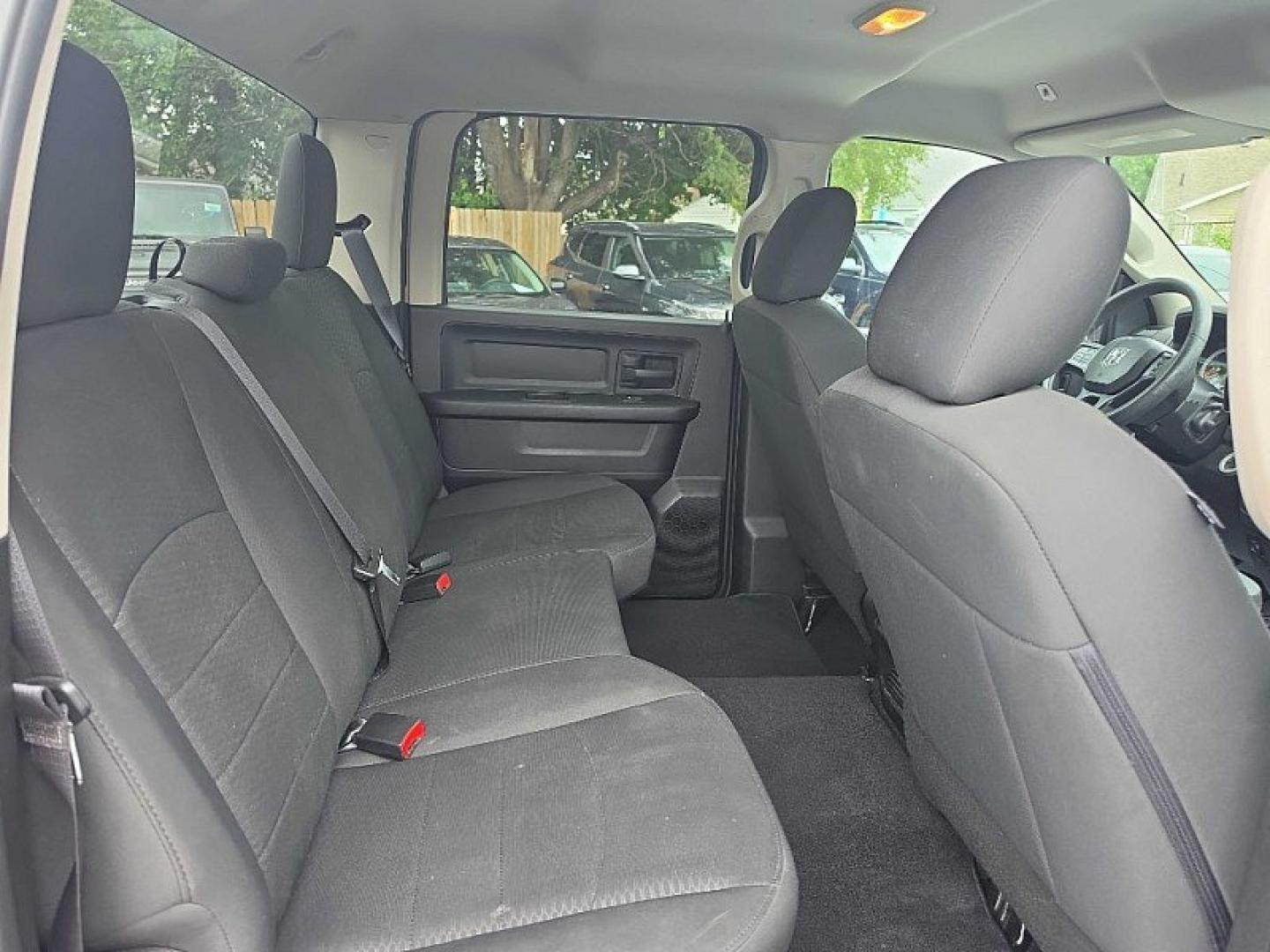 2019 BLACK /BLACK RAM 1500 Tradesman Crew Cab SWB 4WD (1C6RR7KT2KS) with an 5.7L V8 OHV 16V engine, 8A transmission, located at 3304 Woodville Road, Northwood, OH, 43619, (419) 210-8019, 41.612694, -83.480743 - Your #1 Destination for Auto Loans and mdash;No Matter Your Credit!At our dealership, we believe everyone deserves the opportunity to drive their dream car and mdash;whether you have good credit, bad credit, or no credit at all. With a wide selection of hundreds of cars, trucks, and SUVs, you'll fin- Photo#14