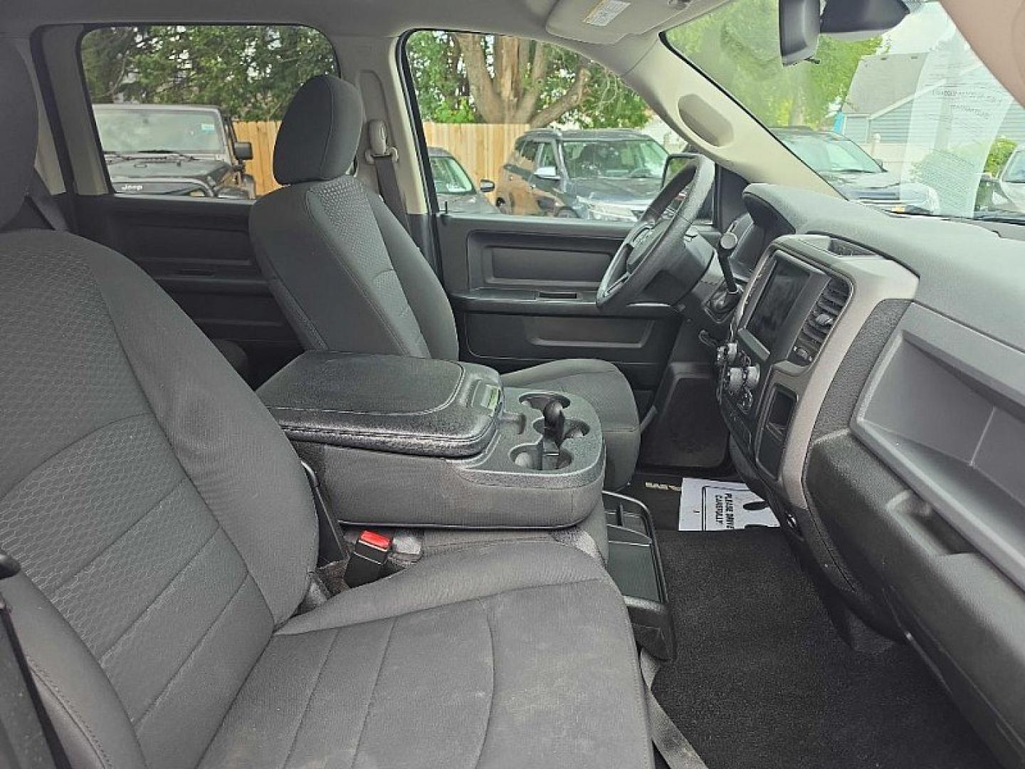 2019 BLACK /BLACK RAM 1500 Tradesman Crew Cab SWB 4WD (1C6RR7KT2KS) with an 5.7L V8 OHV 16V engine, 8A transmission, located at 3304 Woodville Road, Northwood, OH, 43619, (419) 210-8019, 41.612694, -83.480743 - Your #1 Destination for Auto Loans and mdash;No Matter Your Credit!At our dealership, we believe everyone deserves the opportunity to drive their dream car and mdash;whether you have good credit, bad credit, or no credit at all. With a wide selection of hundreds of cars, trucks, and SUVs, you'll fin- Photo#16