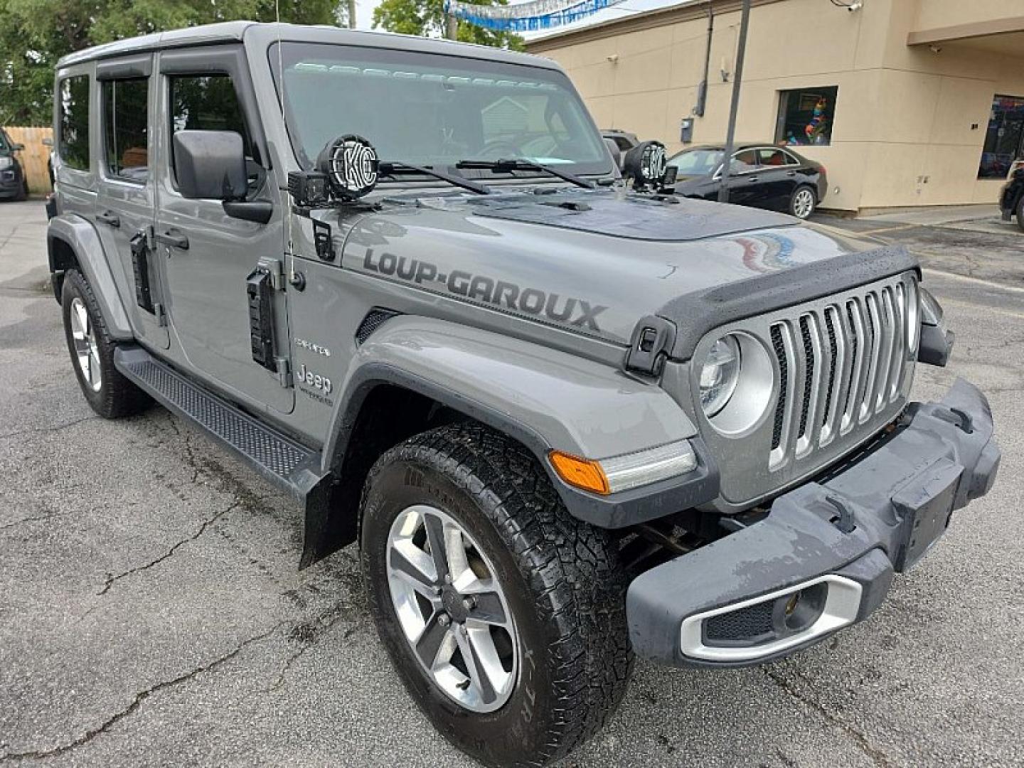 2019 GRAY /BLACK Jeep Wrangler Unlimited Sahara (1C4HJXEG2KW) with an 3.6L V6 DOHC 24V FFV engine, 6A transmission, located at 3304 Woodville Road, Northwood, OH, 43619, (419) 210-8019, 41.612694, -83.480743 - Your #1 Destination for Auto Loans and mdash;No Matter Your Credit!At our dealership, we believe everyone deserves the opportunity to drive their dream car and mdash;whether you have good credit, bad credit, or no credit at all. With a wide selection of hundreds of cars, trucks, and SUVs, you'll fin- Photo#6