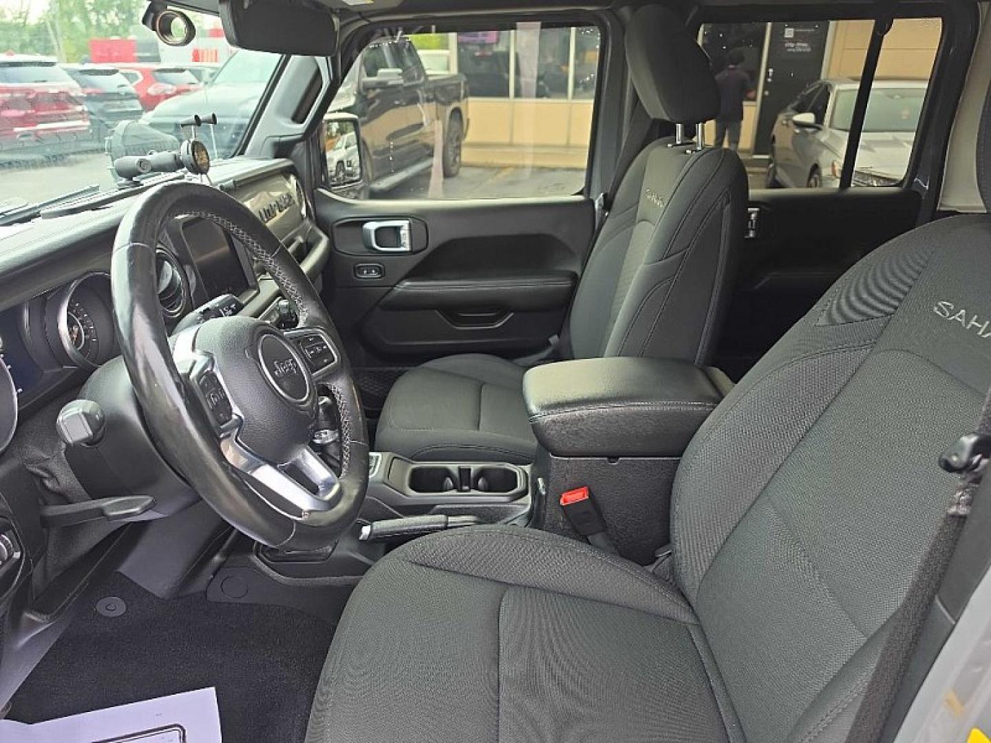 2019 GRAY /BLACK Jeep Wrangler Unlimited Sahara (1C4HJXEG2KW) with an 3.6L V6 DOHC 24V FFV engine, 6A transmission, located at 3304 Woodville Road, Northwood, OH, 43619, (419) 210-8019, 41.612694, -83.480743 - Your #1 Destination for Auto Loans and mdash;No Matter Your Credit!At our dealership, we believe everyone deserves the opportunity to drive their dream car and mdash;whether you have good credit, bad credit, or no credit at all. With a wide selection of hundreds of cars, trucks, and SUVs, you'll fin- Photo#9