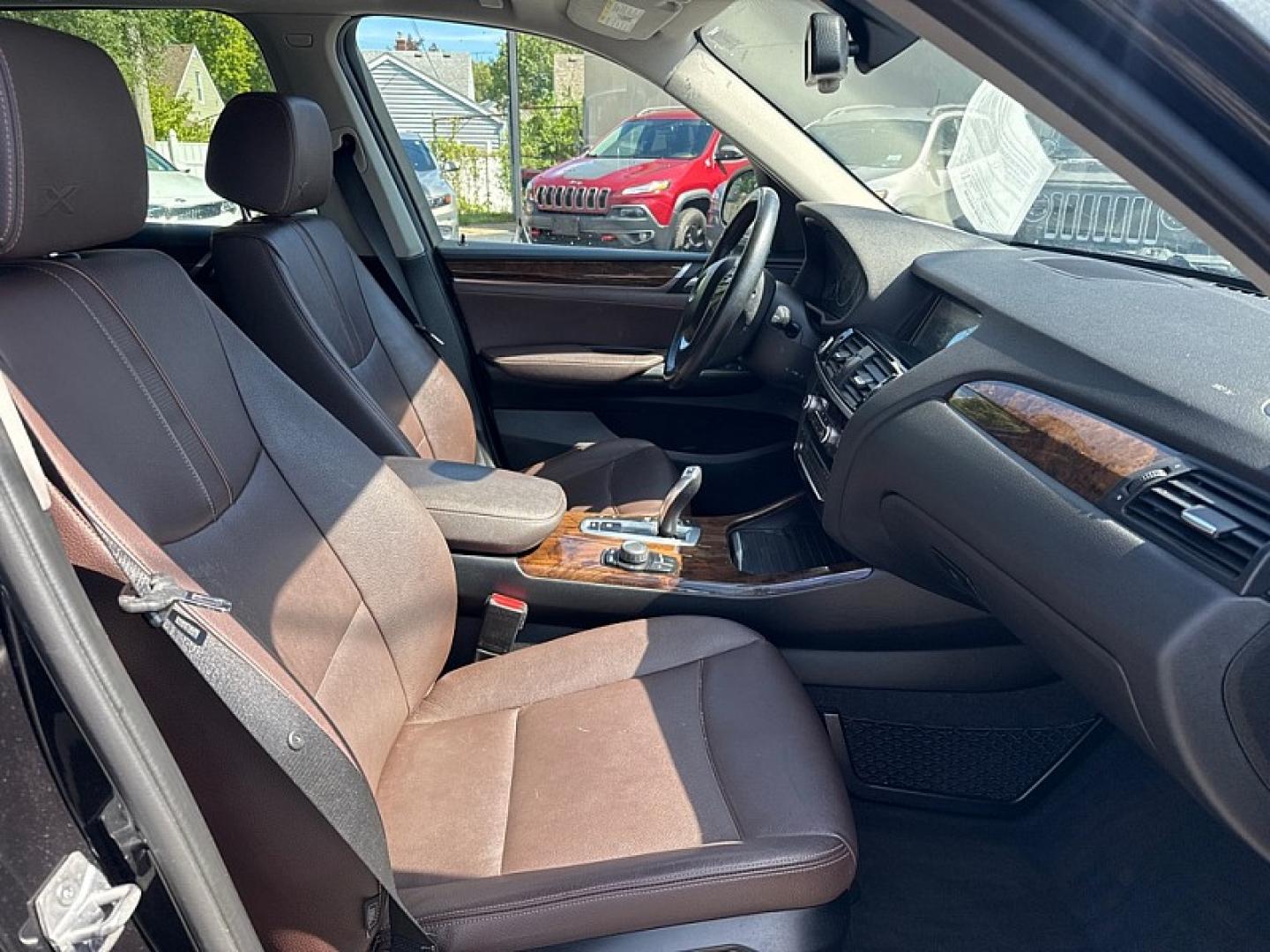 2015 BLACK /BROWN/BLACK BMW X3 xDrive28i (5UXWX9C53F0) with an 2.0L L4 DOHC 16V engine, 8-Speed Automatic transmission, located at 3304 Woodville Road, Northwood, OH, 43619, (419) 210-8019, 41.612694, -83.480743 - Your #1 Destination for Auto Loans and mdash;No Matter Your Credit!At our dealership, we believe everyone deserves the opportunity to drive their dream car and mdash;whether you have good credit, bad credit, or no credit at all. With a wide selection of hundreds of cars, trucks, and SUVs, you'll fin- Photo#15