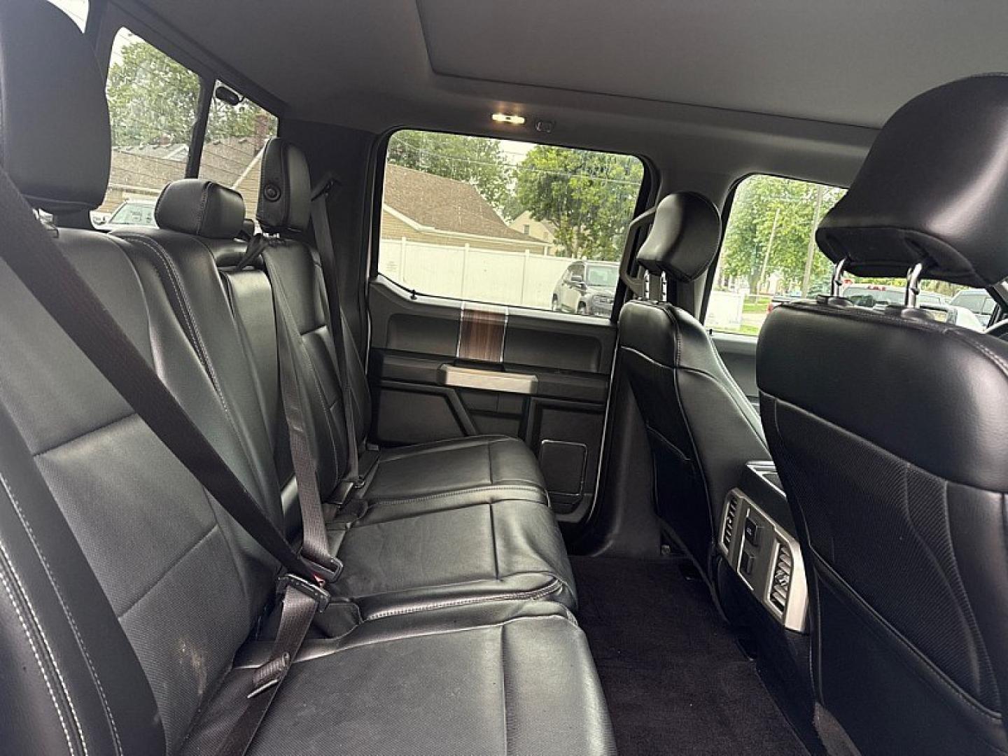 2019 WHITE /GRAY Ford F-150 King Ranch SuperCrew 6.5-ft. 4WD (1FTFW1E48KF) with an 3.5L V6 DOHC 24V engine, 6A transmission, located at 3304 Woodville Road, Northwood, OH, 43619, (419) 210-8019, 41.612694, -83.480743- Photo#82