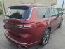 2021 RED /TAN Jeep Grand Cherokee L Overland 4WD (1C4RJKDT5M8) with an 5.7L V8 OHV 16V engine, 8A transmission, located at 3304 Woodville Road, Northwood, OH, 43619, (419) 210-8019, 41.612694, -83.480743- Photo#4