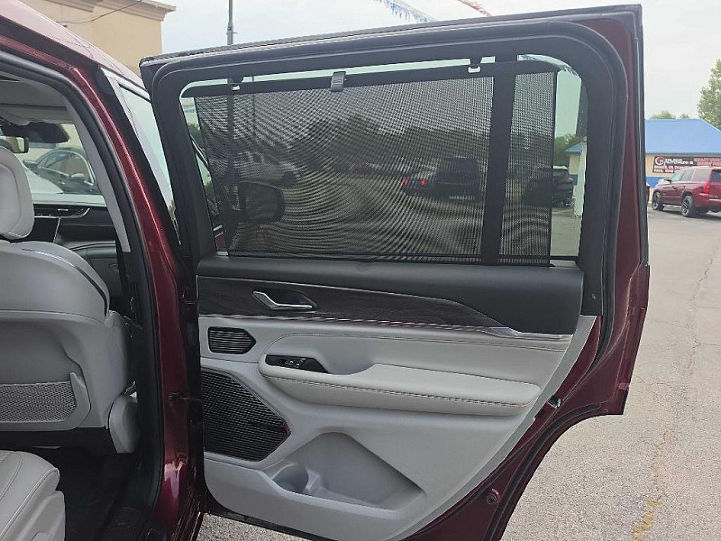 2021 RED /TAN Jeep Grand Cherokee L Overland 4WD (1C4RJKDT5M8) with an 5.7L V8 OHV 16V engine, 8A transmission, located at 3304 Woodville Road, Northwood, OH, 43619, (419) 210-8019, 41.612694, -83.480743- Photo#15