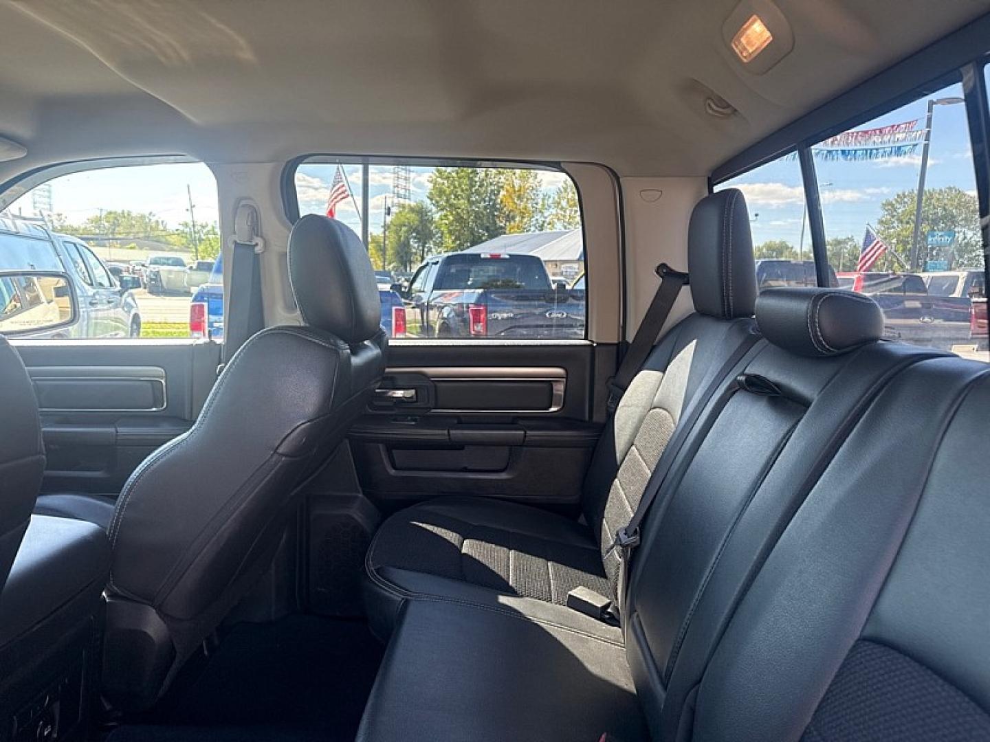 2014 WHITE /BLACK RAM 1500 Sport Crew Cab SWB 4WD (1C6RR7MT7ES) with an 5.7L V8 OHV 16V engine, 6-Speed Automatic transmission, located at 3304 Woodville Road, Northwood, OH, 43619, (419) 210-8019, 41.612694, -83.480743 - Your #1 Destination for Auto Loans and mdash;No Matter Your Credit!At our dealership, we believe everyone deserves the opportunity to drive their dream car and mdash;whether you have good credit, bad credit, or no credit at all. With a wide selection of hundreds of cars, trucks, and SUVs, you'll fin- Photo#11