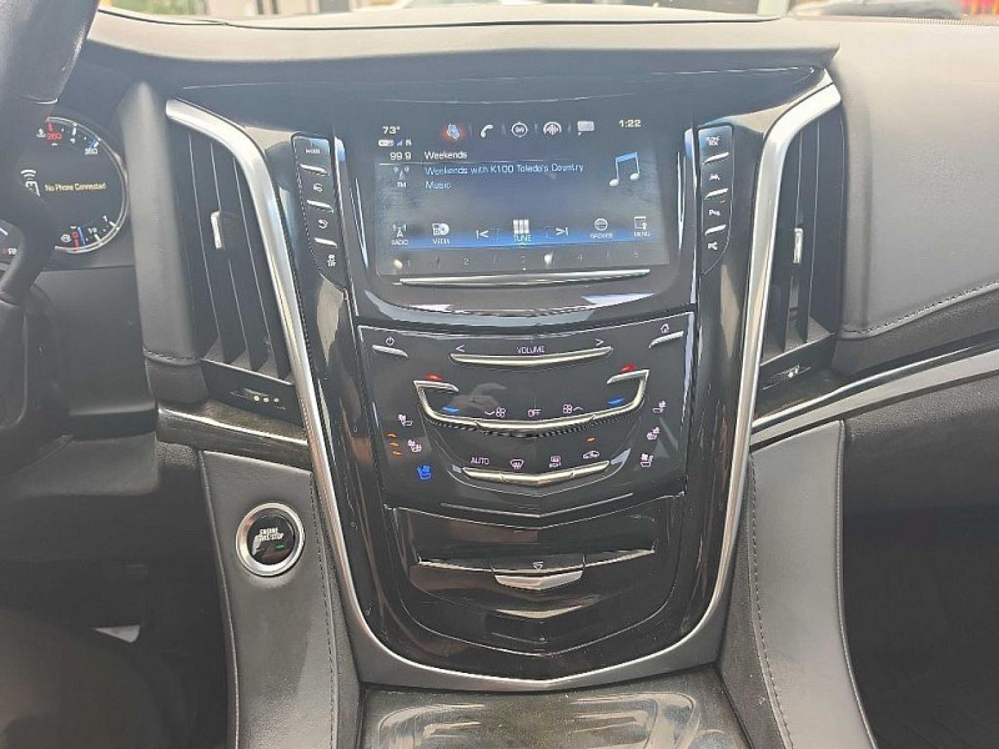 2019 SILVER /BLACK Cadillac Escalade Platinum 4WD (1GYS4DKJXKR) with an 6.2L V8 OHV 16V FFV engine, 10A transmission, located at 3304 Woodville Road, Northwood, OH, 43619, (419) 210-8019, 41.612694, -83.480743- Photo#25