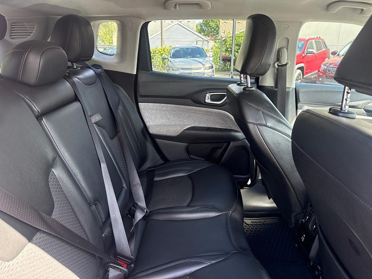 2022 MAROON /BLACK Jeep Compass Latitude 4WD (3C4NJDBB3NT) with an 2.4L L4 DOHC 16V engine, Automatic 9-Spd transmission, located at 3304 Woodville Road, Northwood, OH, 43619, (419) 210-8019, 41.612694, -83.480743- Photo#13