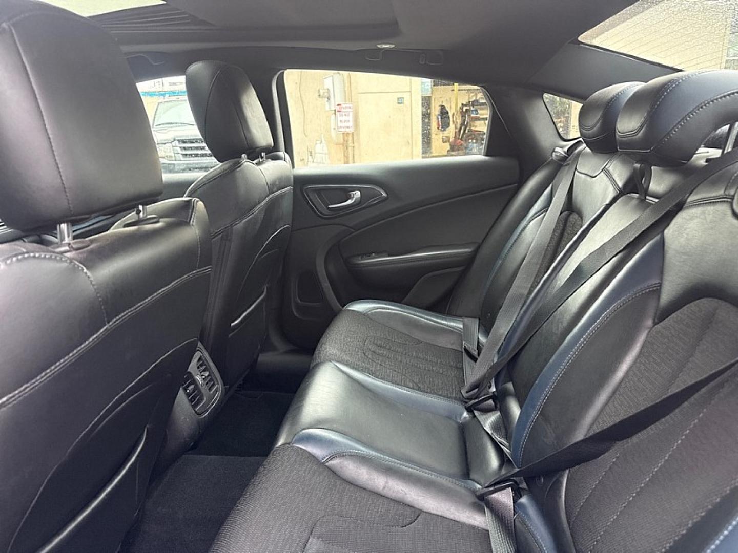 2015 GRAY /BLACK Chrysler 200 S (1C3CCCBG0FN) with an 3.6L V6 DOHC 24V FFV engine, 9A transmission, located at 3304 Woodville Road, Northwood, OH, 43619, (419) 210-8019, 41.612694, -83.480743- Photo#11