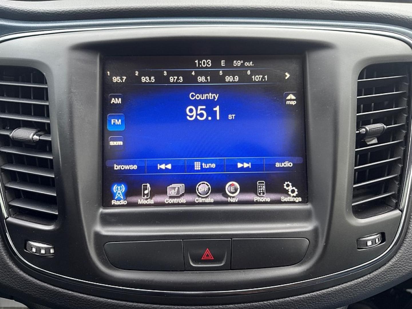 2015 GRAY /BLACK Chrysler 200 S (1C3CCCBG0FN) with an 3.6L V6 DOHC 24V FFV engine, 9A transmission, located at 3304 Woodville Road, Northwood, OH, 43619, (419) 210-8019, 41.612694, -83.480743- Photo#17