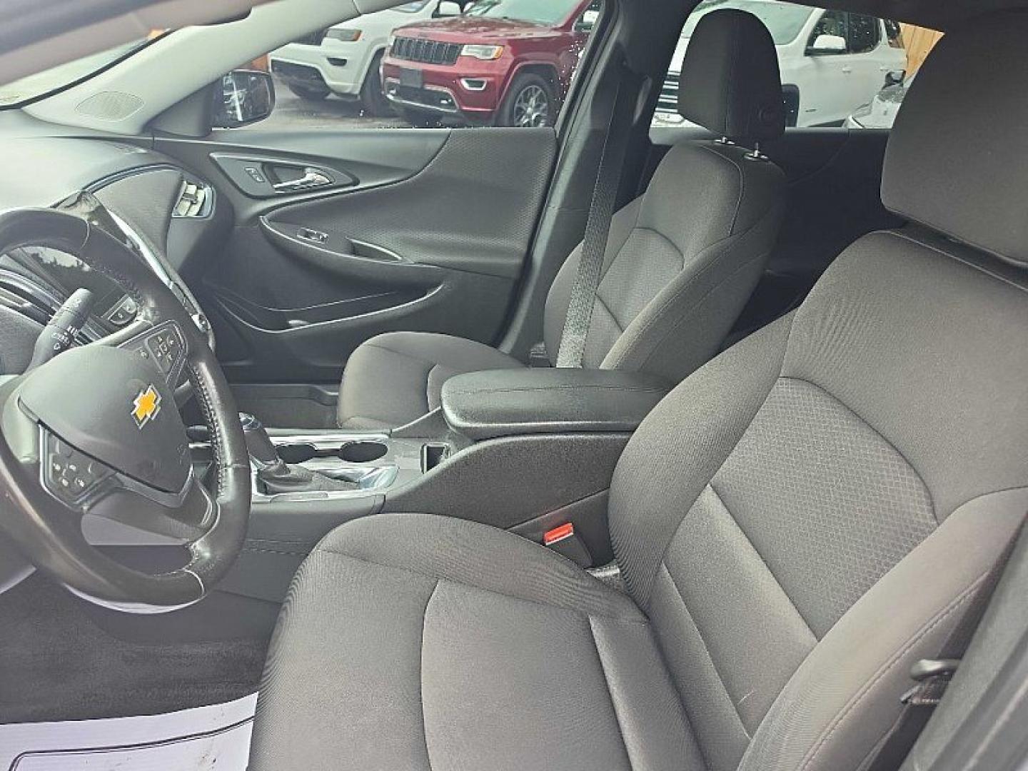 2018 BROWN /BLACK Chevrolet Malibu LT (1G1ZD5ST2JF) with an 1.5L L4 DOHC 16V engine, 6A transmission, located at 3304 Woodville Road, Northwood, OH, 43619, (419) 210-8019, 41.612694, -83.480743- Photo#9
