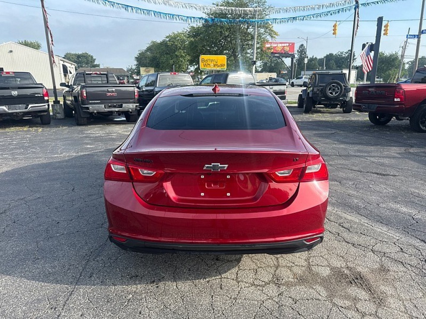 2017 RED /BLACK Chevrolet Malibu 1LT (1G1ZE5ST1HF) with an 1.5L L4 DOHC 16V engine, 6A transmission, located at 3304 Woodville Road, Northwood, OH, 43619, (419) 210-8019, 41.612694, -83.480743 - Your #1 Destination for Auto Loans and mdash;No Matter Your Credit!At our dealership, we believe everyone deserves the opportunity to drive their dream car and mdash;whether you have good credit, bad credit, or no credit at all. With a wide selection of hundreds of cars, trucks, and SUVs, you'll fin- Photo#3
