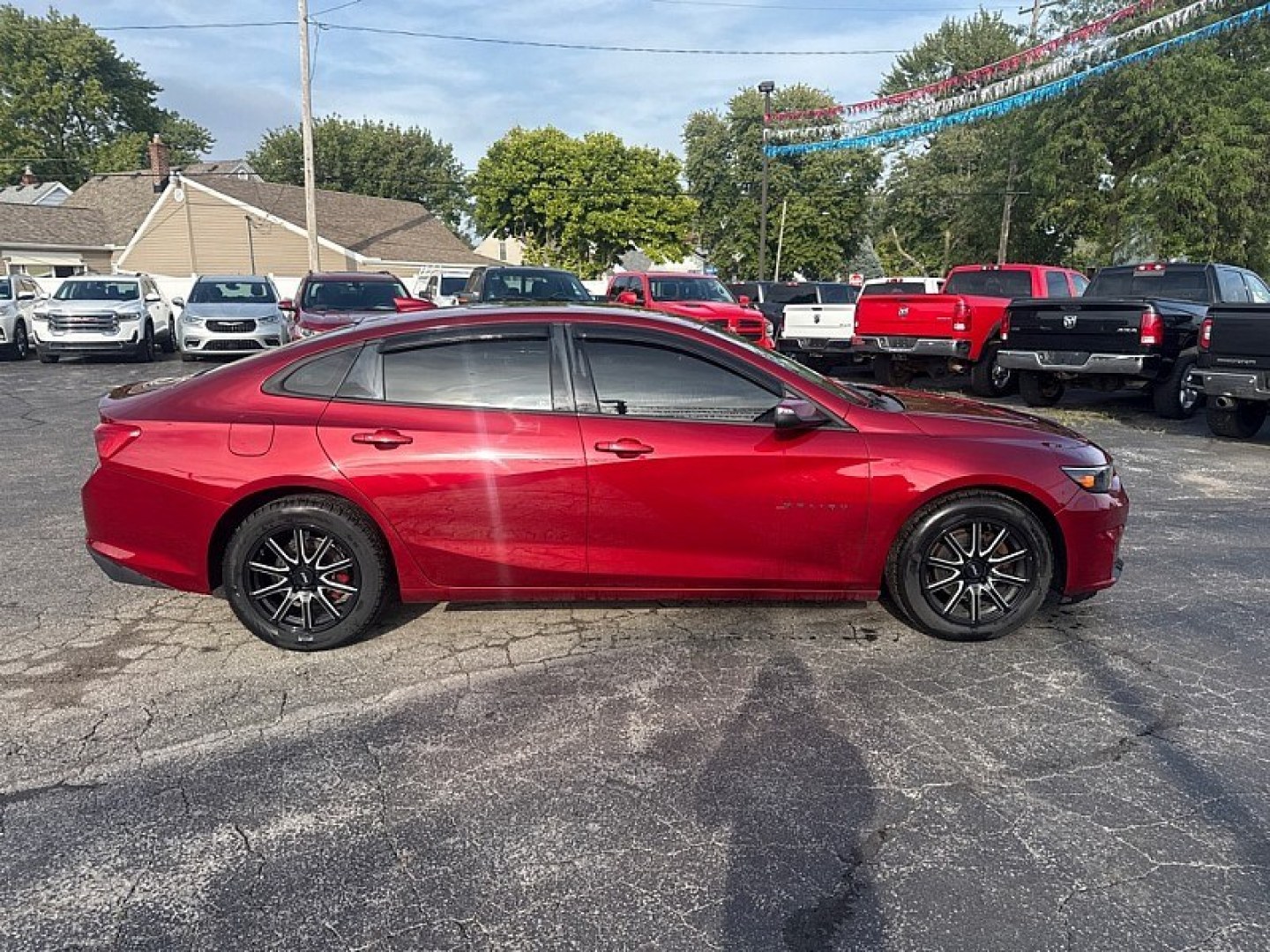 2017 RED /BLACK Chevrolet Malibu 1LT (1G1ZE5ST1HF) with an 1.5L L4 DOHC 16V engine, 6A transmission, located at 3304 Woodville Road, Northwood, OH, 43619, (419) 210-8019, 41.612694, -83.480743 - Your #1 Destination for Auto Loans and mdash;No Matter Your Credit!At our dealership, we believe everyone deserves the opportunity to drive their dream car and mdash;whether you have good credit, bad credit, or no credit at all. With a wide selection of hundreds of cars, trucks, and SUVs, you'll fin- Photo#5