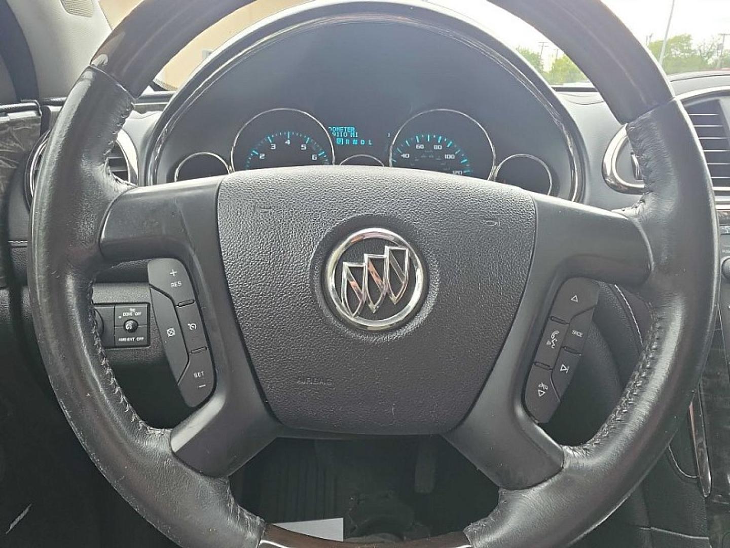 2013 GRAY /BLACK Buick Enclave Premium AWD (5GAKVDKD0DJ) with an 3.6L V6 DOHC 24V engine, 6-Speed Automatic Overdrive transmission, located at 3304 Woodville Road, Northwood, OH, 43619, (419) 210-8019, 41.612694, -83.480743- Photo#22