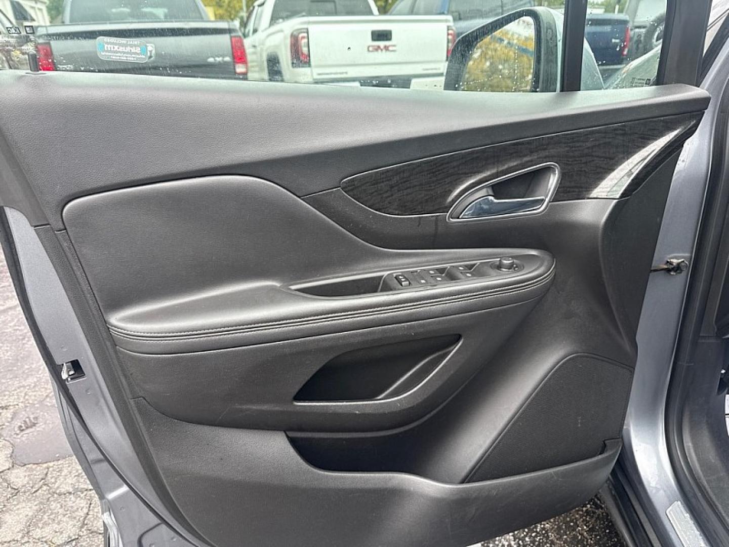 2015 GRAY /BLACK Buick Encore Convenience AWD (KL4CJFSB1FB) with an 1.4L L4 DOHC 16V TURBO engine, 6A transmission, located at 3304 Woodville Road, Northwood, OH, 43619, (419) 210-8019, 41.612694, -83.480743- Photo#8