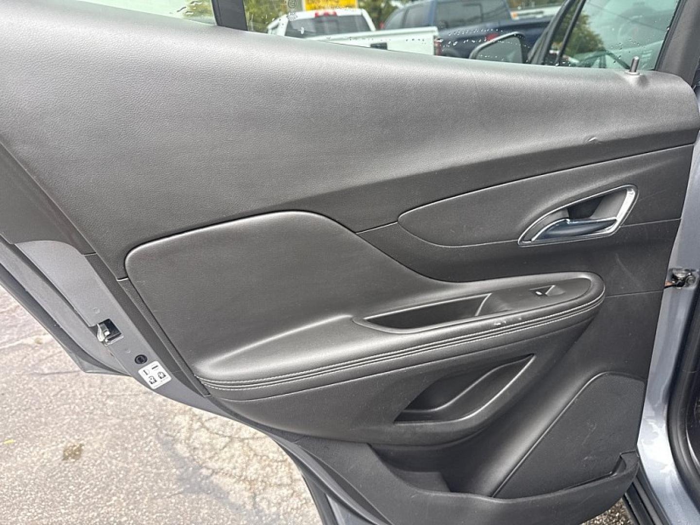 2015 GRAY /BLACK Buick Encore Convenience AWD (KL4CJFSB1FB) with an 1.4L L4 DOHC 16V TURBO engine, 6A transmission, located at 3304 Woodville Road, Northwood, OH, 43619, (419) 210-8019, 41.612694, -83.480743- Photo#10