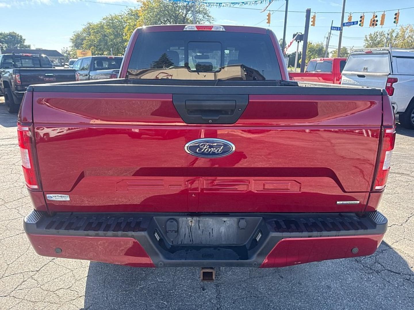 2019 RED /BLACK Ford F-150 XLT SuperCrew 6.5-ft. Bed 4WD (1FTEW1E41KF) with an 3.5L V6 TURBO engine, 6A transmission, located at 3304 Woodville Road, Northwood, OH, 43619, (419) 210-8019, 41.612694, -83.480743- Photo#3