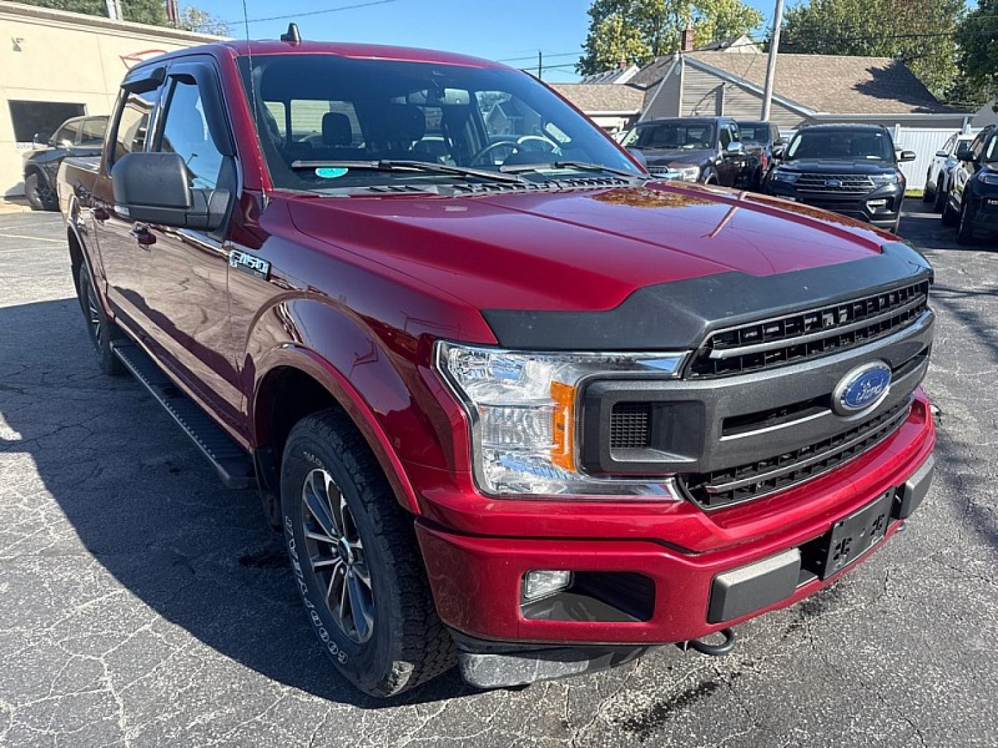 2019 RED /BLACK Ford F-150 XLT SuperCrew 6.5-ft. Bed 4WD (1FTEW1E41KF) with an 3.5L V6 TURBO engine, 6A transmission, located at 3304 Woodville Road, Northwood, OH, 43619, (419) 210-8019, 41.612694, -83.480743- Photo#6