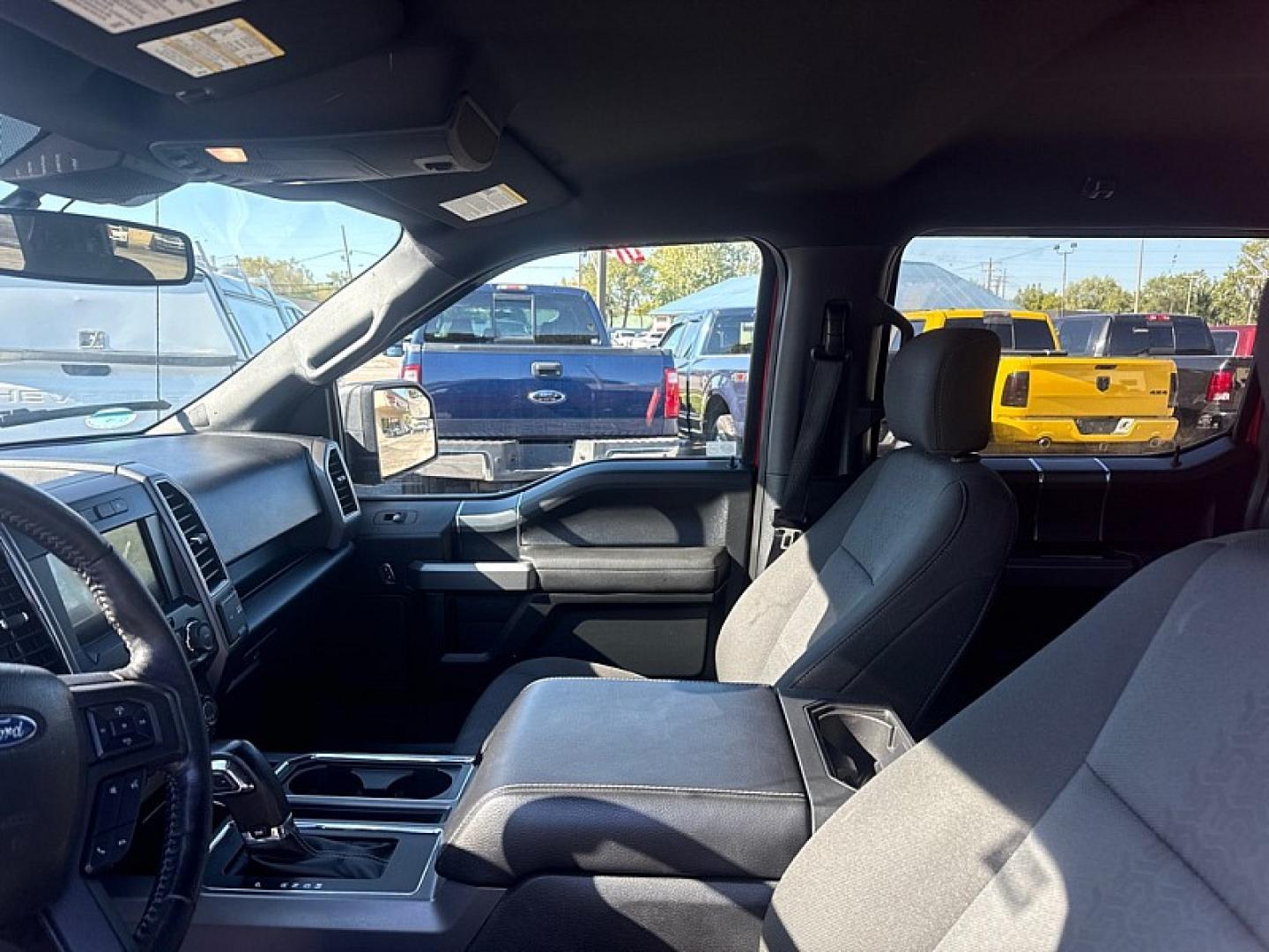 2019 RED /BLACK Ford F-150 XLT SuperCrew 6.5-ft. Bed 4WD (1FTEW1E41KF) with an 3.5L V6 TURBO engine, 6A transmission, located at 3304 Woodville Road, Northwood, OH, 43619, (419) 210-8019, 41.612694, -83.480743- Photo#9