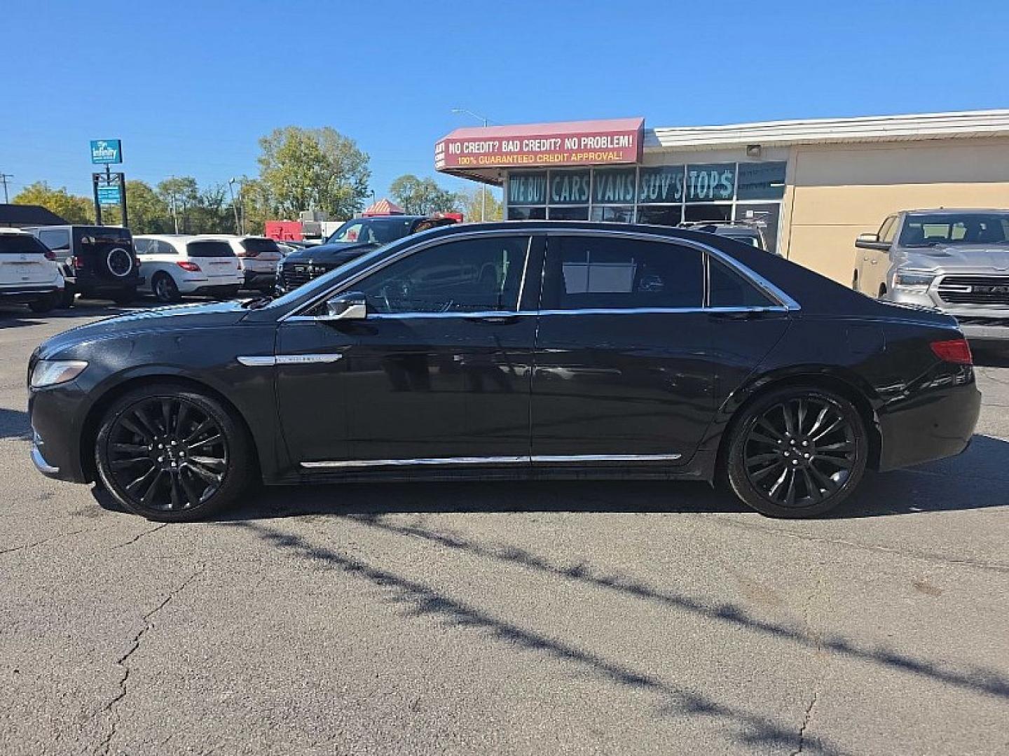 2018 BLACK /BLACK Lincoln Continental Reserve AWD (1LN6L9NC0J5) with an 3.0L V6 DOHC 24V engine, 6A transmission, located at 3304 Woodville Road, Northwood, OH, 43619, (419) 210-8019, 41.612694, -83.480743 - Your #1 Destination for Auto Loans and mdash;No Matter Your Credit!At our dealership, we believe everyone deserves the opportunity to drive their dream car and mdash;whether you have good credit, bad credit, or no credit at all. With a wide selection of hundreds of cars, trucks, and SUVs, you'll fin- Photo#4