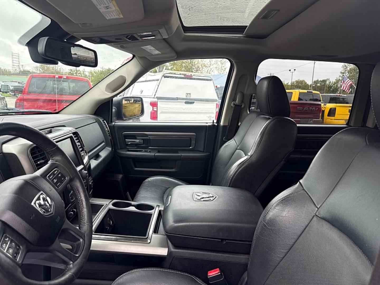 2014 BLUE /BLACK Ram 1500 Sport Crew Cab SWB 4WD (1C6RR7MTXES) with an 5.7L V8 OHV 16V engine, 6-Speed Automatic transmission, located at 3304 Woodville Road, Northwood, OH, 43619, (419) 210-8019, 41.612694, -83.480743 - Your #1 Destination for Auto Loans and mdash;No Matter Your Credit!At our dealership, we believe everyone deserves the opportunity to drive their dream car and mdash;whether you have good credit, bad credit, or no credit at all. With a wide selection of hundreds of cars, trucks, and SUVs, you'll fin- Photo#9