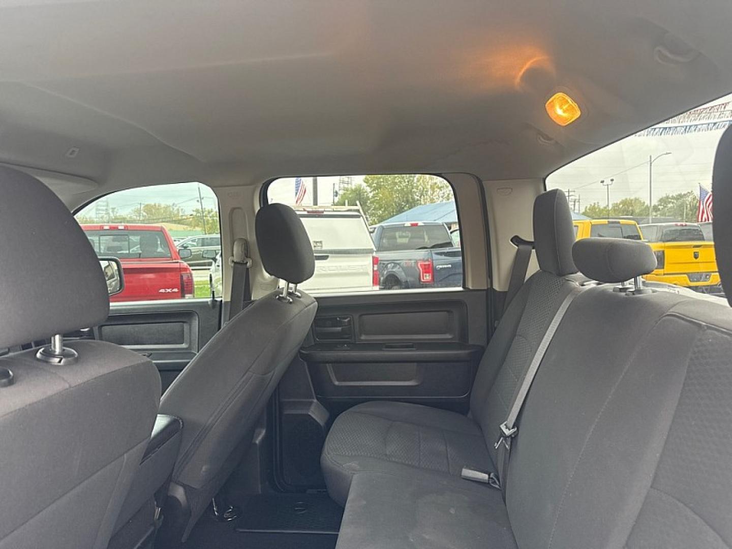 2019 GRAY /BLACK Ram 1500 Tradesman Crew Cab SWB 4WD (1C6RR7KT6KS) with an 5.7L V8 OHV 16V engine, 8A transmission, located at 3304 Woodville Road, Northwood, OH, 43619, (419) 210-8019, 41.612694, -83.480743 - Your #1 Destination for Auto Loans and mdash;No Matter Your Credit!At our dealership, we believe everyone deserves the opportunity to drive their dream car and mdash;whether you have good credit, bad credit, or no credit at all. With a wide selection of hundreds of cars, trucks, and SUVs, you'll fin- Photo#11