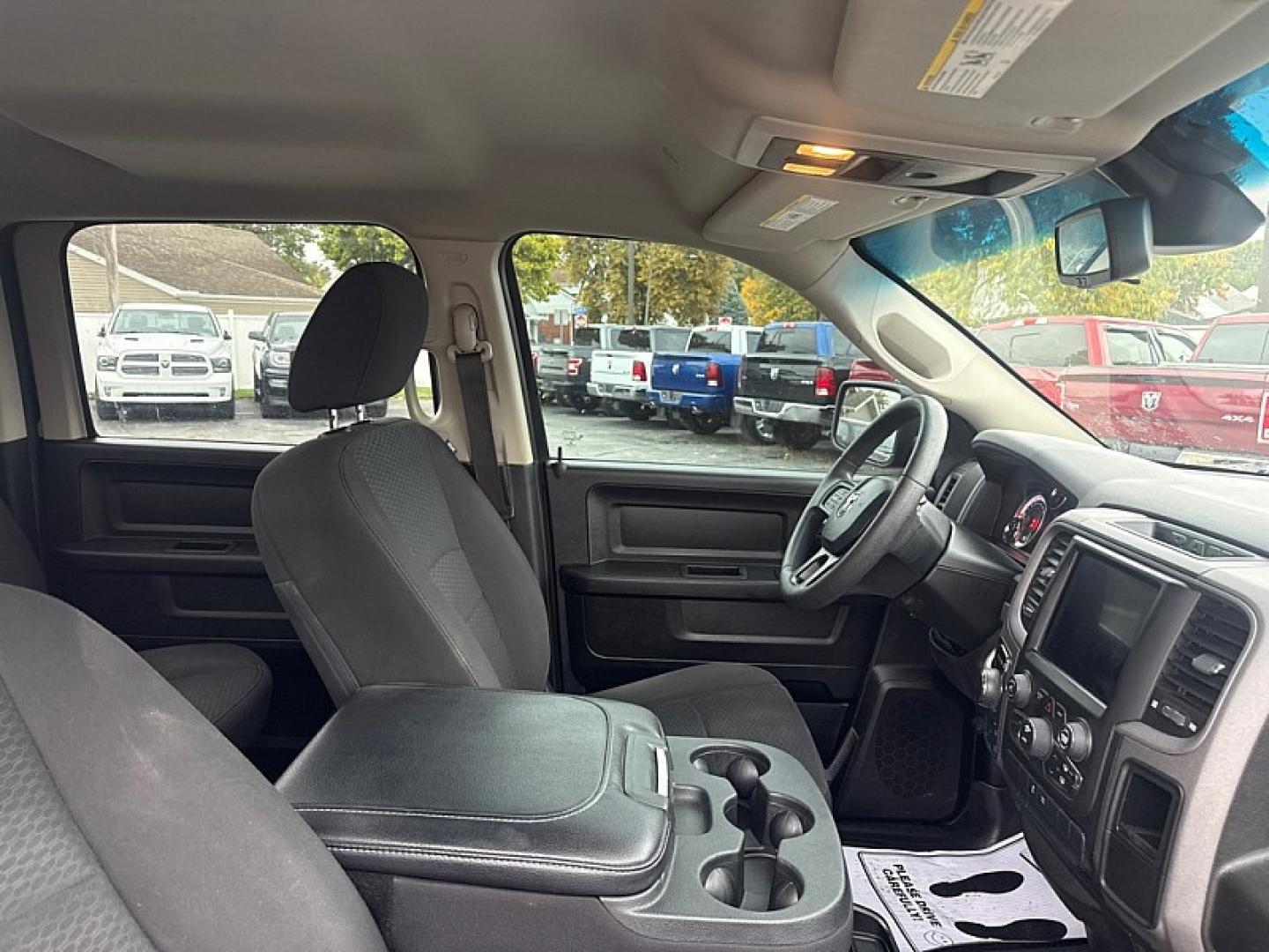 2019 GRAY /BLACK Ram 1500 Tradesman Crew Cab SWB 4WD (1C6RR7KT6KS) with an 5.7L V8 OHV 16V engine, 8A transmission, located at 3304 Woodville Road, Northwood, OH, 43619, (419) 210-8019, 41.612694, -83.480743 - Your #1 Destination for Auto Loans and mdash;No Matter Your Credit!At our dealership, we believe everyone deserves the opportunity to drive their dream car and mdash;whether you have good credit, bad credit, or no credit at all. With a wide selection of hundreds of cars, trucks, and SUVs, you'll fin- Photo#15