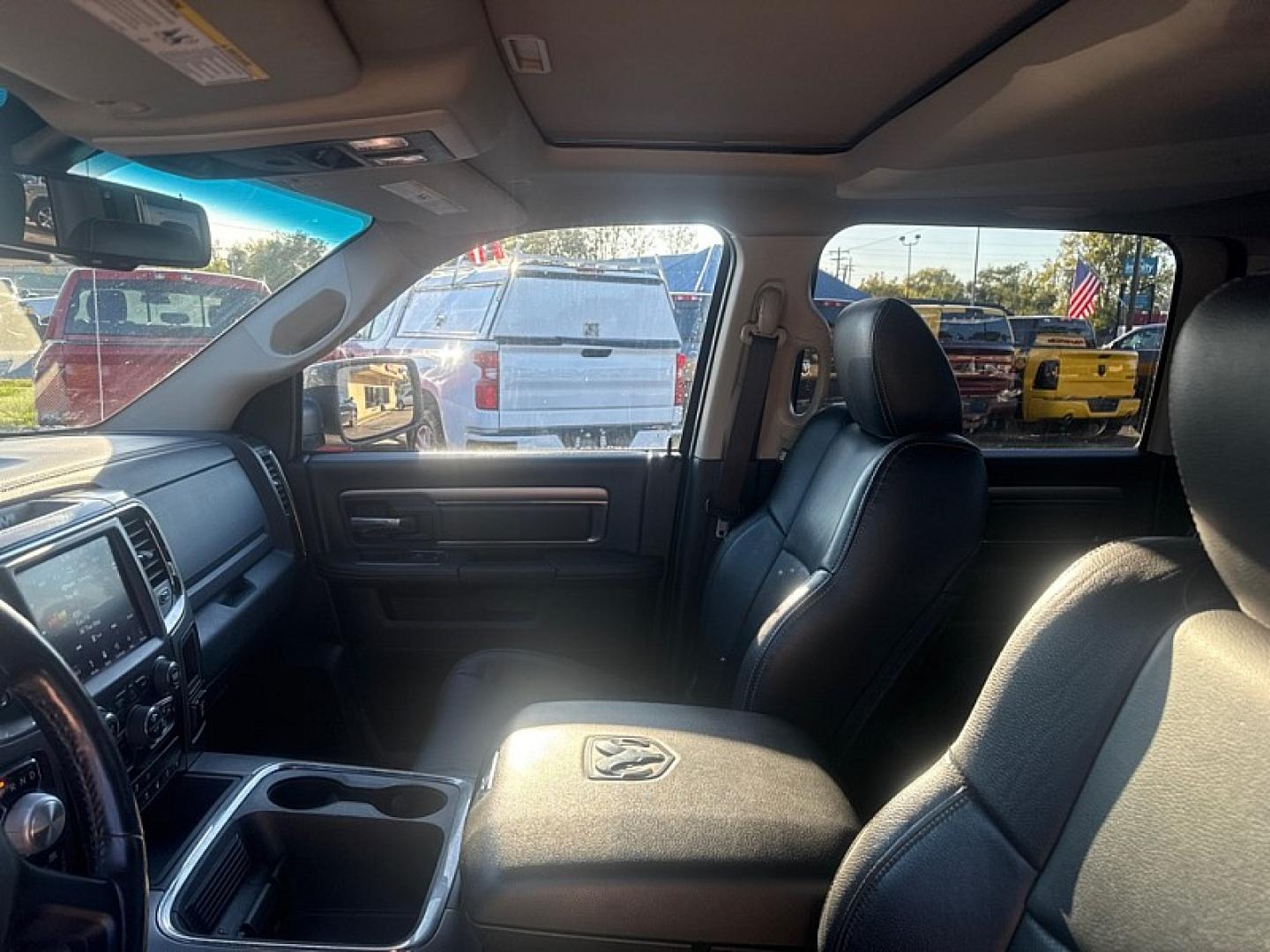 2018 GRAY /BLACK Ram 1500 Sport Crew Cab SWB 4WD (1C6RR7MTXJS) with an 5.7L V8 OHV 16V engine, 8A transmission, located at 3304 Woodville Road, Northwood, OH, 43619, (419) 210-8019, 41.612694, -83.480743 - Your #1 Destination for Auto Loans and mdash;No Matter Your Credit!At our dealership, we believe everyone deserves the opportunity to drive their dream car and mdash;whether you have good credit, bad credit, or no credit at all. With a wide selection of hundreds of cars, trucks, and SUVs, you'll fin- Photo#9