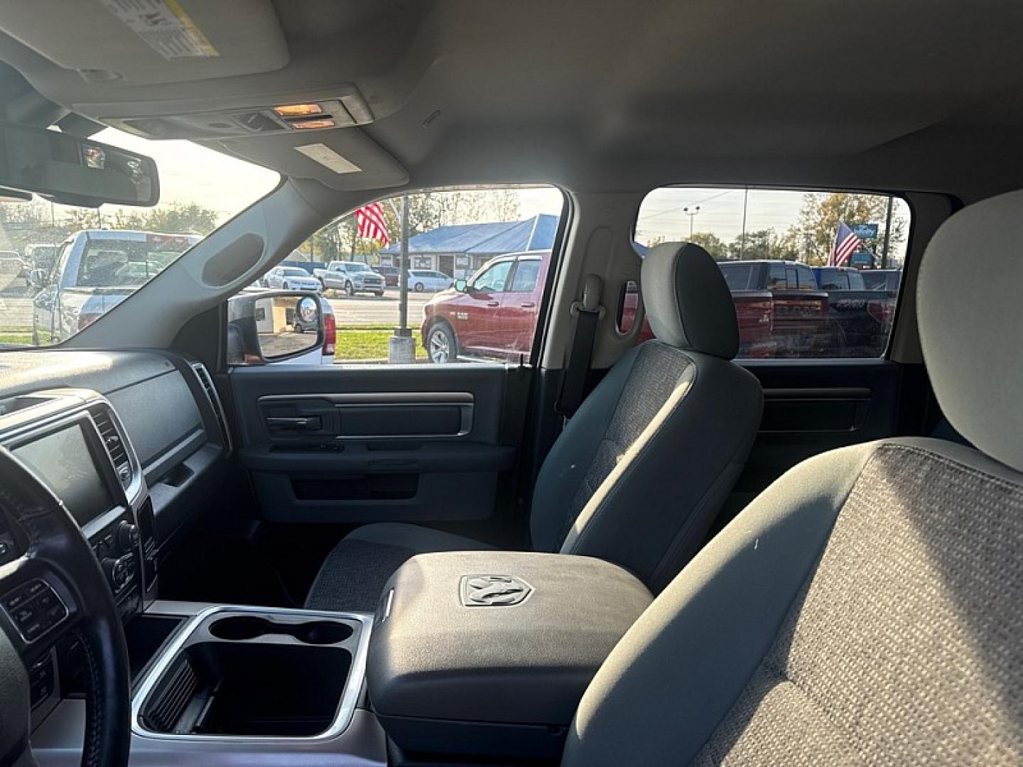 2017 MAROON /GRAY Ram 1500 SLT Crew Cab SWB 4WD (1C6RR7LT8HS) with an 5.7L V8 OHV 16V engine, 8A transmission, located at 3304 Woodville Road, Northwood, OH, 43619, (419) 210-8019, 41.612694, -83.480743 - Your #1 Destination for Auto Loans and mdash;No Matter Your Credit!At our dealership, we believe everyone deserves the opportunity to drive their dream car and mdash;whether you have good credit, bad credit, or no credit at all. With a wide selection of hundreds of cars, trucks, and SUVs, you'll fin- Photo#9