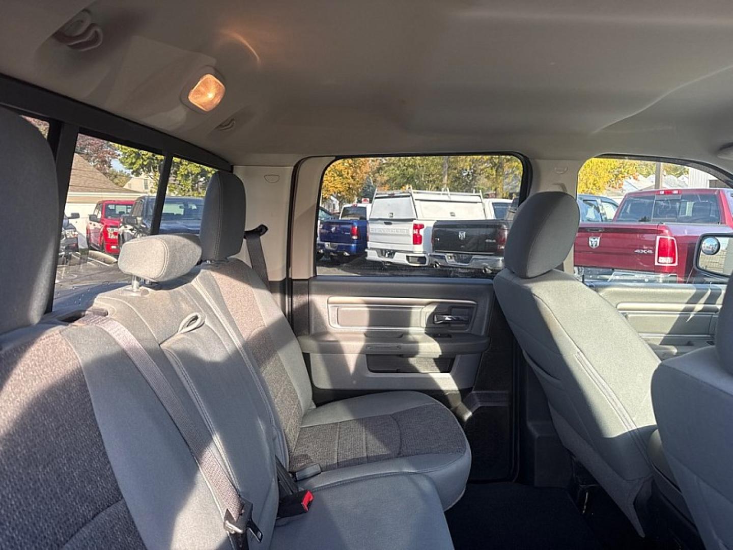 2017 MAROON /GRAY Ram 1500 SLT Crew Cab SWB 4WD (1C6RR7LT8HS) with an 5.7L V8 OHV 16V engine, 8A transmission, located at 3304 Woodville Road, Northwood, OH, 43619, (419) 210-8019, 41.612694, -83.480743 - Your #1 Destination for Auto Loans and mdash;No Matter Your Credit!At our dealership, we believe everyone deserves the opportunity to drive their dream car and mdash;whether you have good credit, bad credit, or no credit at all. With a wide selection of hundreds of cars, trucks, and SUVs, you'll fin- Photo#13