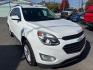 2016 WHITE /BLACK Chevrolet Equinox LT AWD (2GNFLFEK3G6) with an 2.4L L4 DOHC 16V FFV engine, 6A transmission, located at 3304 Woodville Road, Northwood, OH, 43619, (419) 210-8019, 41.612694, -83.480743 - Your #1 Destination for Auto Loans and mdash;No Matter Your Credit!At our dealership, we believe everyone deserves the opportunity to drive their dream car and mdash;whether you have good credit, bad credit, or no credit at all. With a wide selection of hundreds of cars, trucks, and SUVs, you'll fin- Photo#0