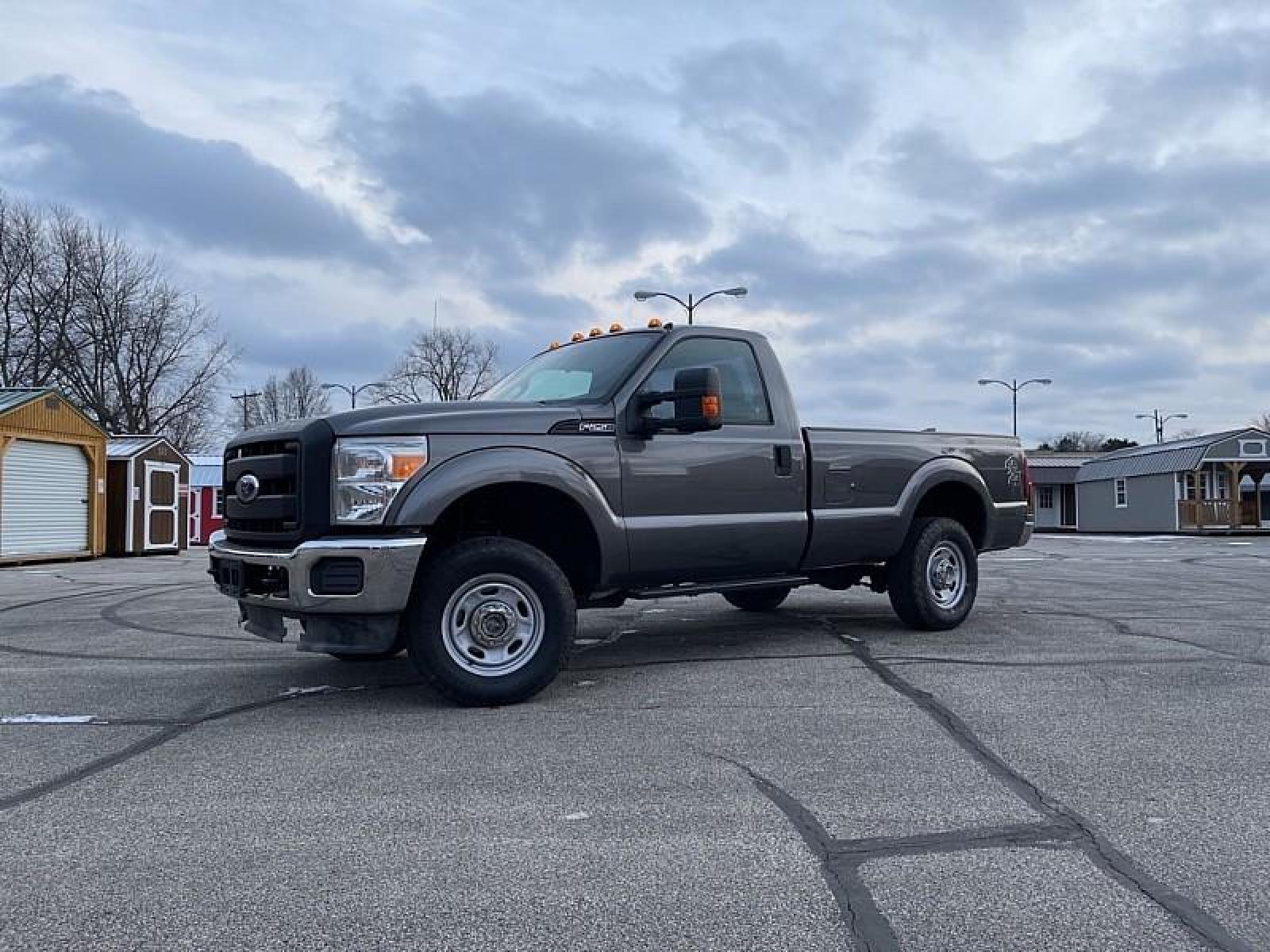 2012 GRAY Ford Super Duty F-250 4WD (1FTBF2B63CE) with an V8 Flex Fuel 6.2 Liter engine, Auto HD 6-Spd SelectShift transmission, located at 3304 Woodville Road, Northwood, OH, 43619, (419) 210-8019, 41.612694, -83.480743 - We are #1 Auto Loan for Good Bad or No Credit we have hundreds of vehicles to choose from stop on in or just fill out our online application to get approved for auto financing and see your credit score for free by visiting our website today. We have Low Payment Options and Terms Available to Suit - Photo #0
