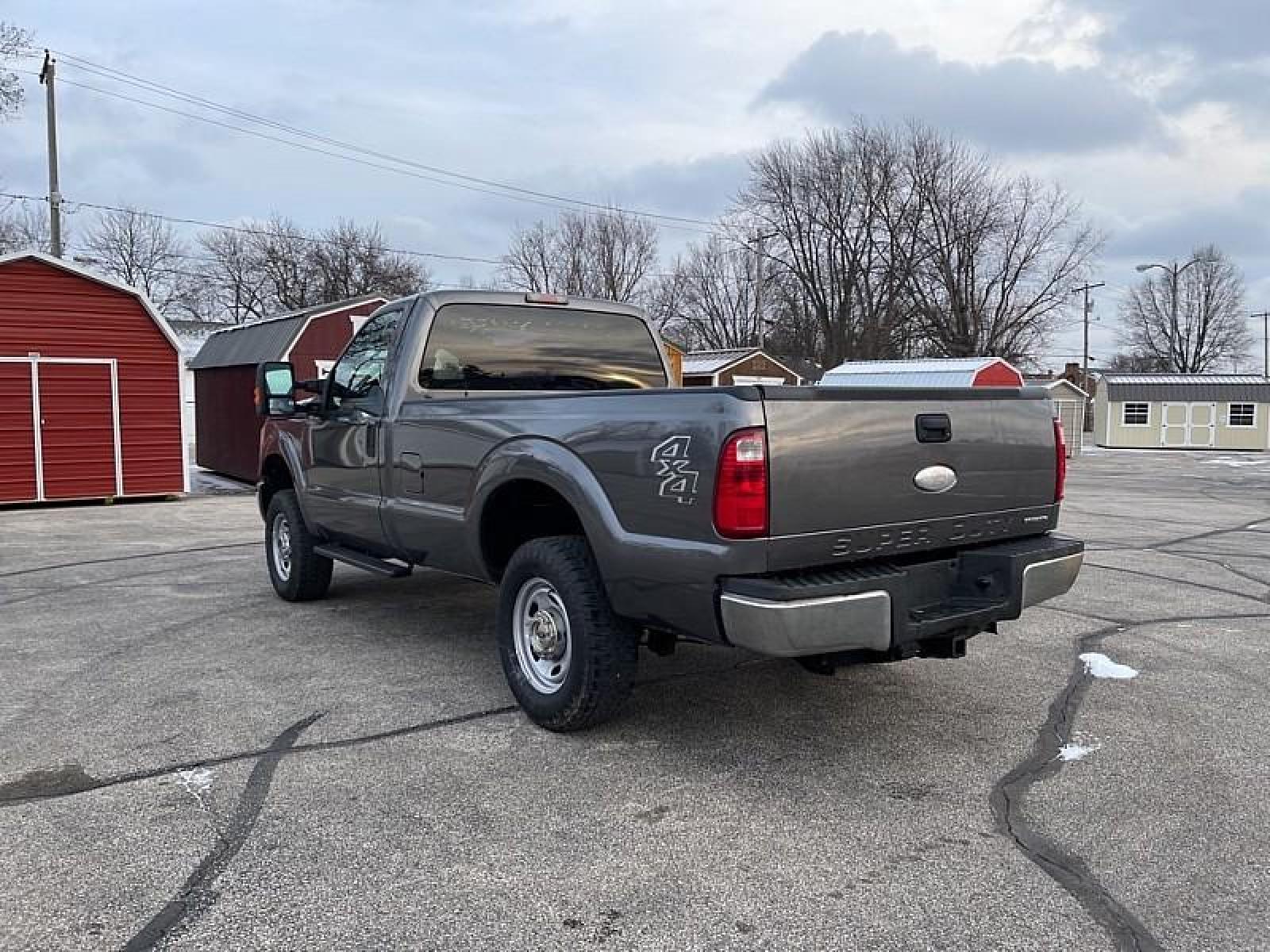 2012 GRAY Ford Super Duty F-250 4WD (1FTBF2B63CE) with an V8 Flex Fuel 6.2 Liter engine, Auto HD 6-Spd SelectShift transmission, located at 3304 Woodville Road, Northwood, OH, 43619, (419) 210-8019, 41.612694, -83.480743 - We are #1 Auto Loan for Good Bad or No Credit we have hundreds of vehicles to choose from stop on in or just fill out our online application to get approved for auto financing and see your credit score for free by visiting our website today. We have Low Payment Options and Terms Available to Suit - Photo #3